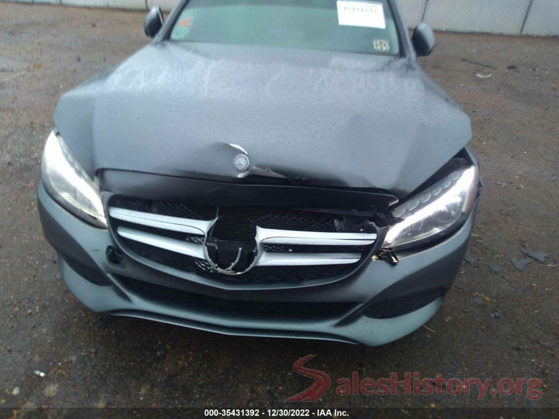 WDDWF4JB6HR244118 2017 MERCEDES-BENZ C-CLASS