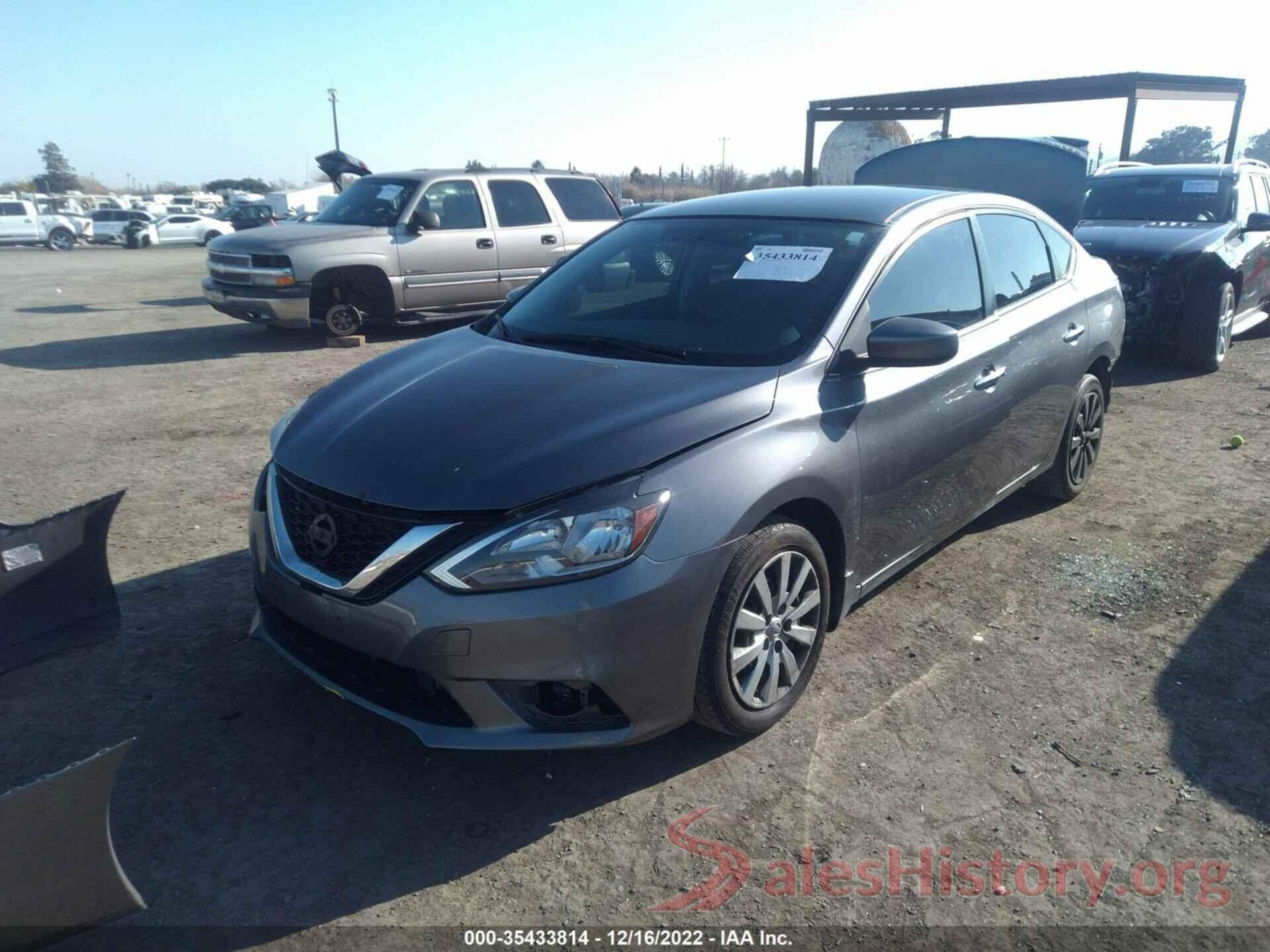 3N1AB7AP2KY418137 2019 NISSAN SENTRA