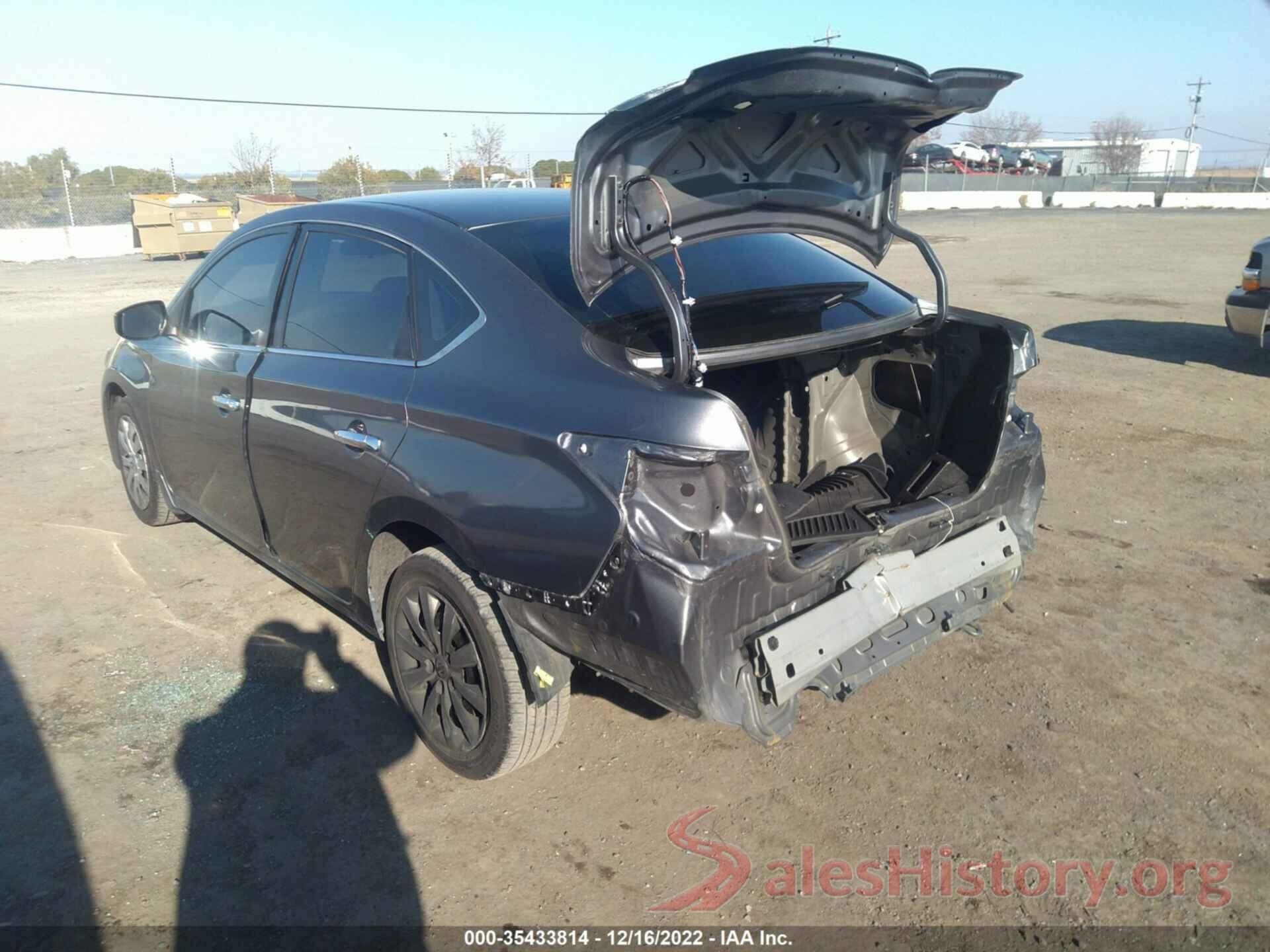 3N1AB7AP2KY418137 2019 NISSAN SENTRA