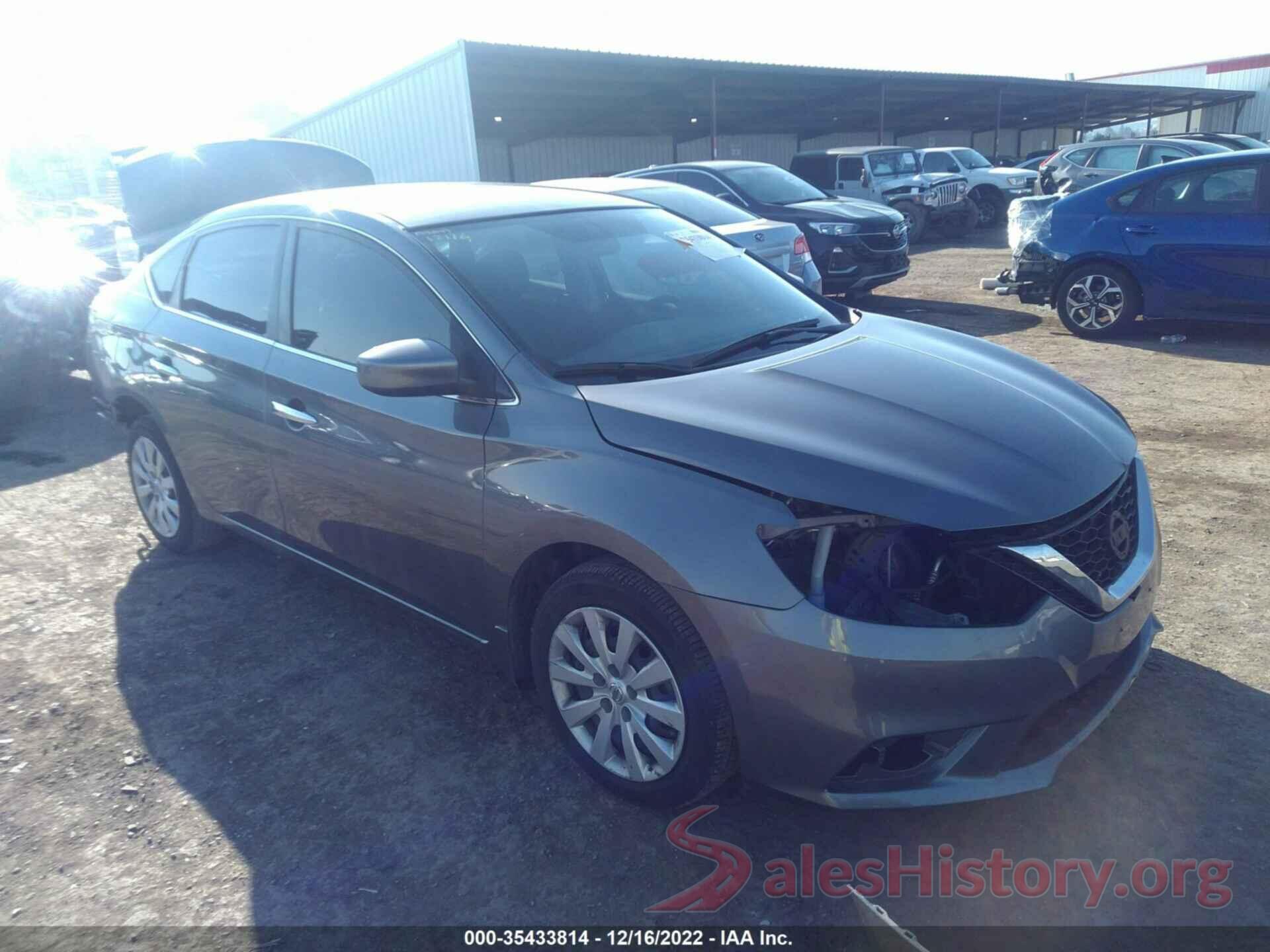 3N1AB7AP2KY418137 2019 NISSAN SENTRA