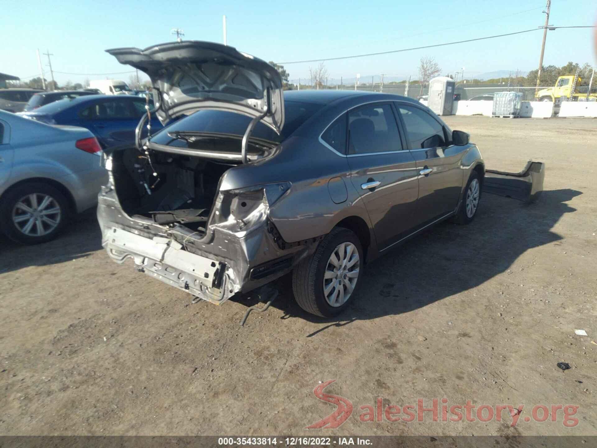 3N1AB7AP2KY418137 2019 NISSAN SENTRA