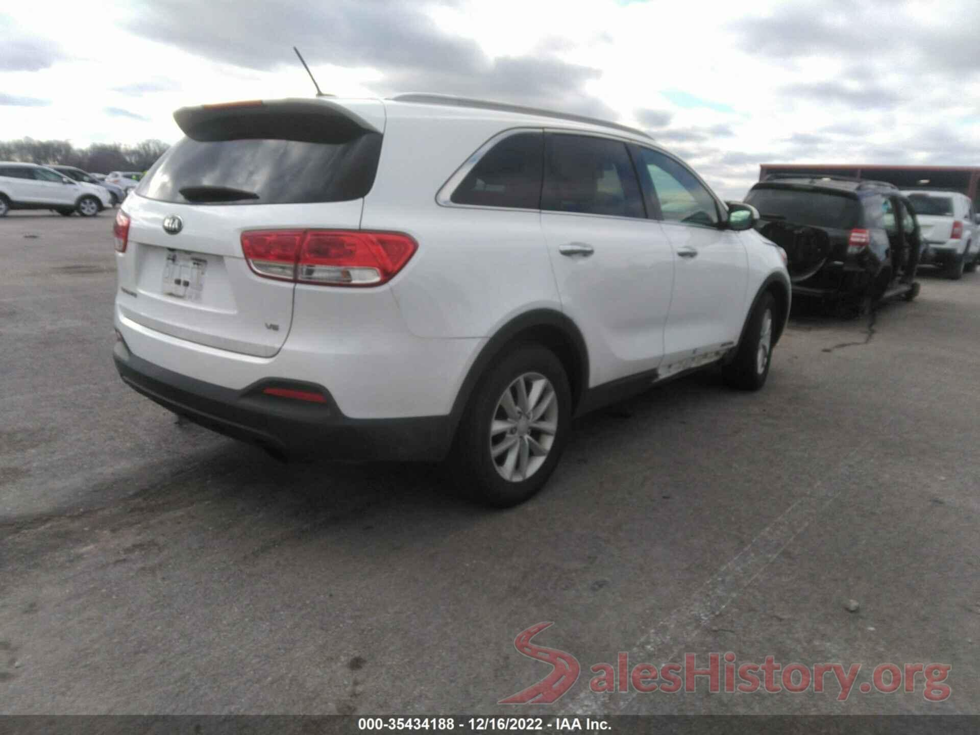 5XYPGDA56GG177457 2016 KIA SORENTO