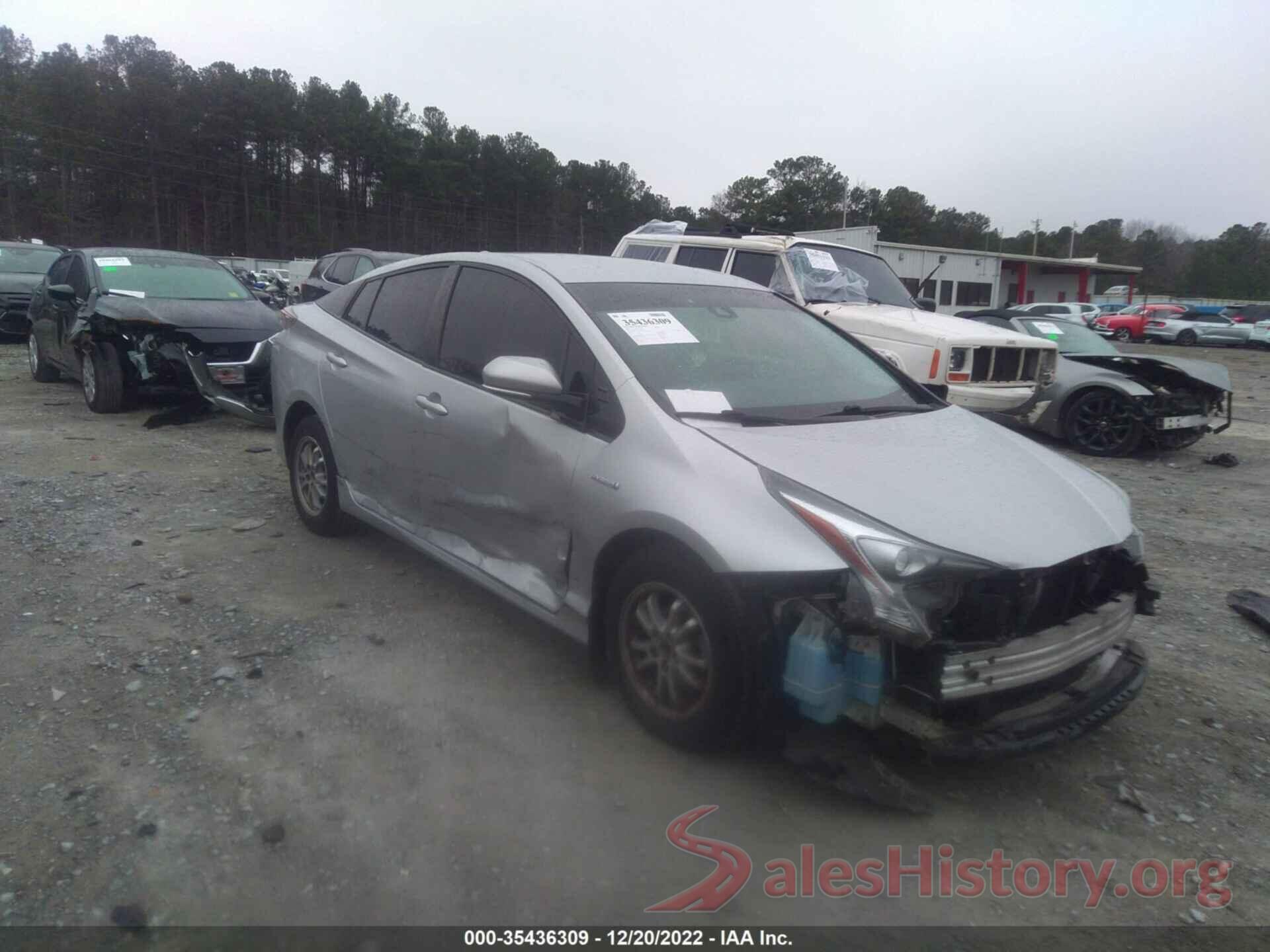 JTDKARFU4J3548166 2018 TOYOTA PRIUS