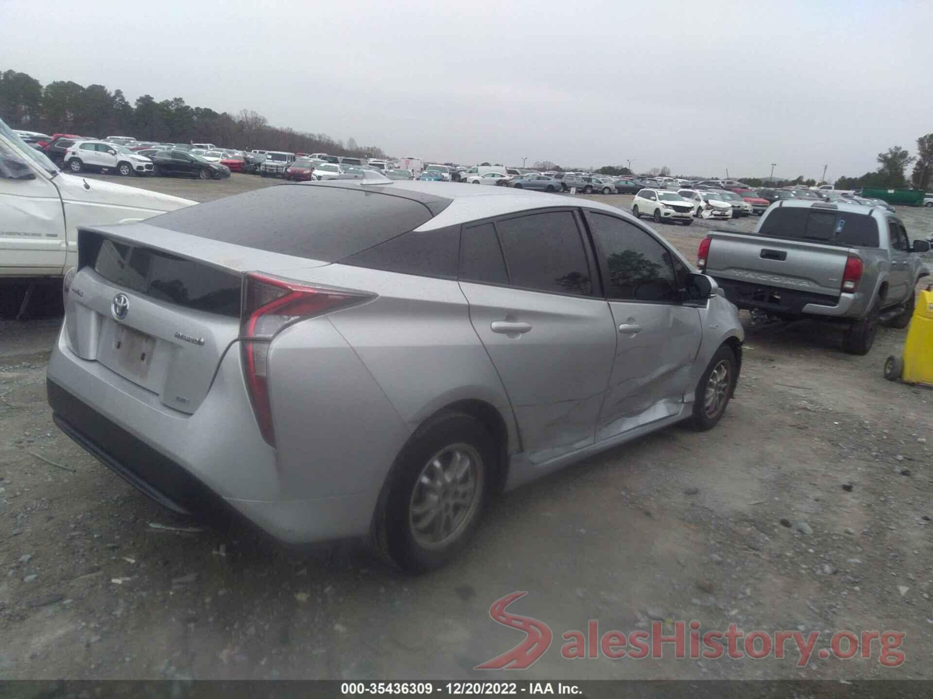 JTDKARFU4J3548166 2018 TOYOTA PRIUS