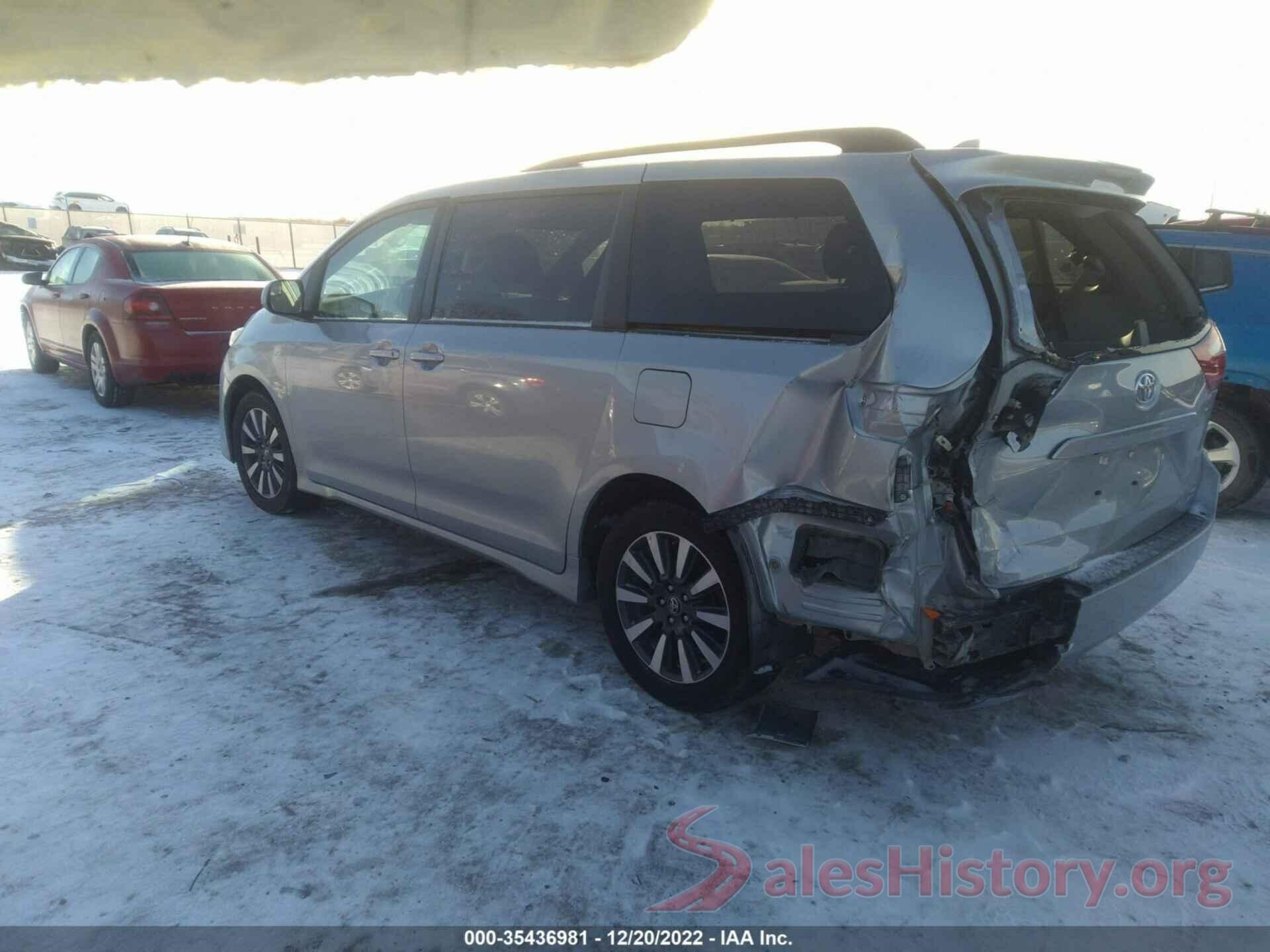 5TDJZ3DC1KS221414 2019 TOYOTA SIENNA