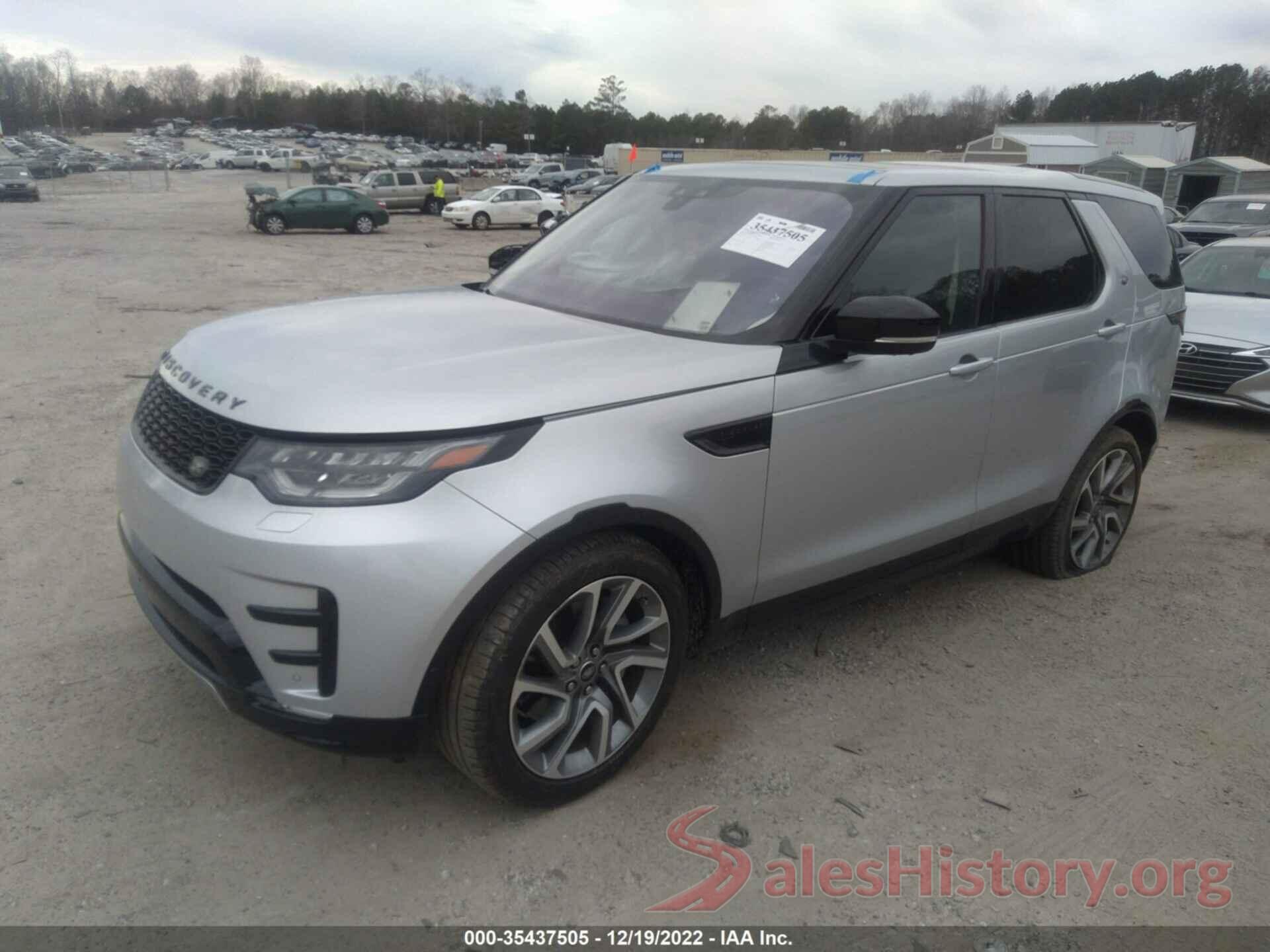 SALRU2RV9L2433923 2020 LAND ROVER DISCOVERY