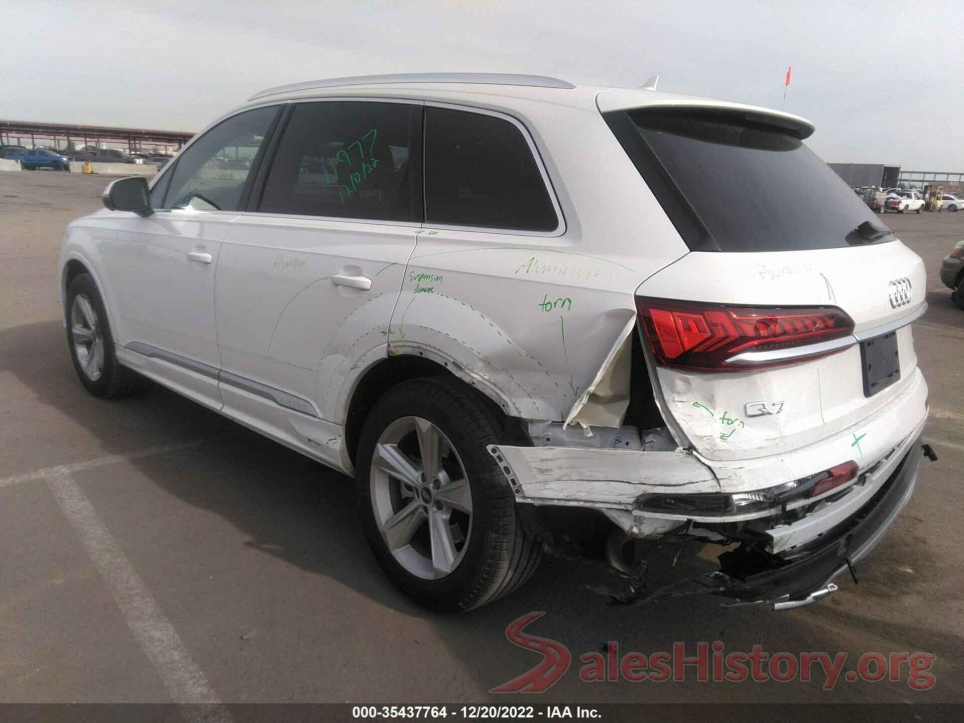 WA1AJAF74MD038822 2021 AUDI Q7