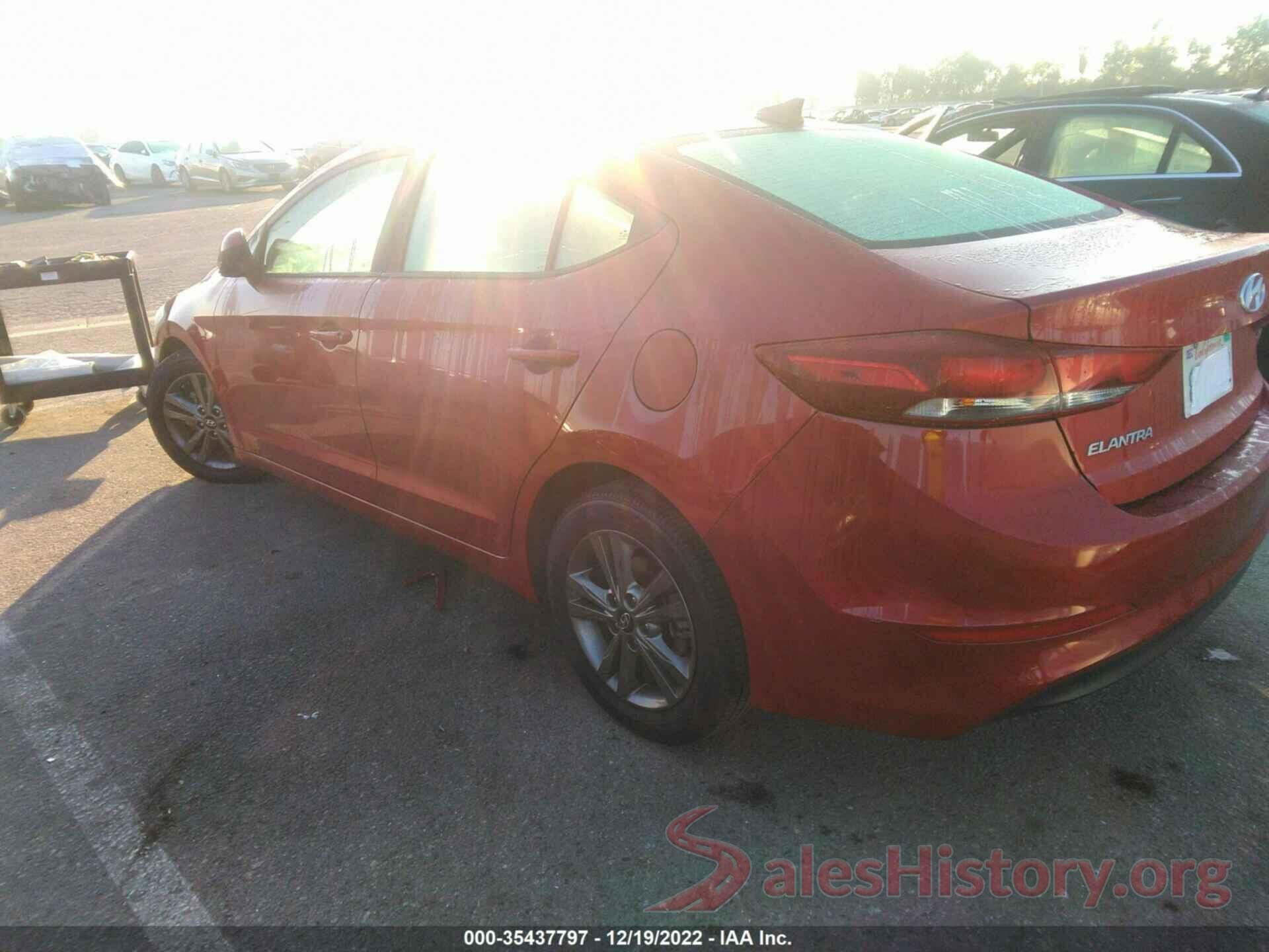 5NPD84LF0JH293453 2018 HYUNDAI ELANTRA