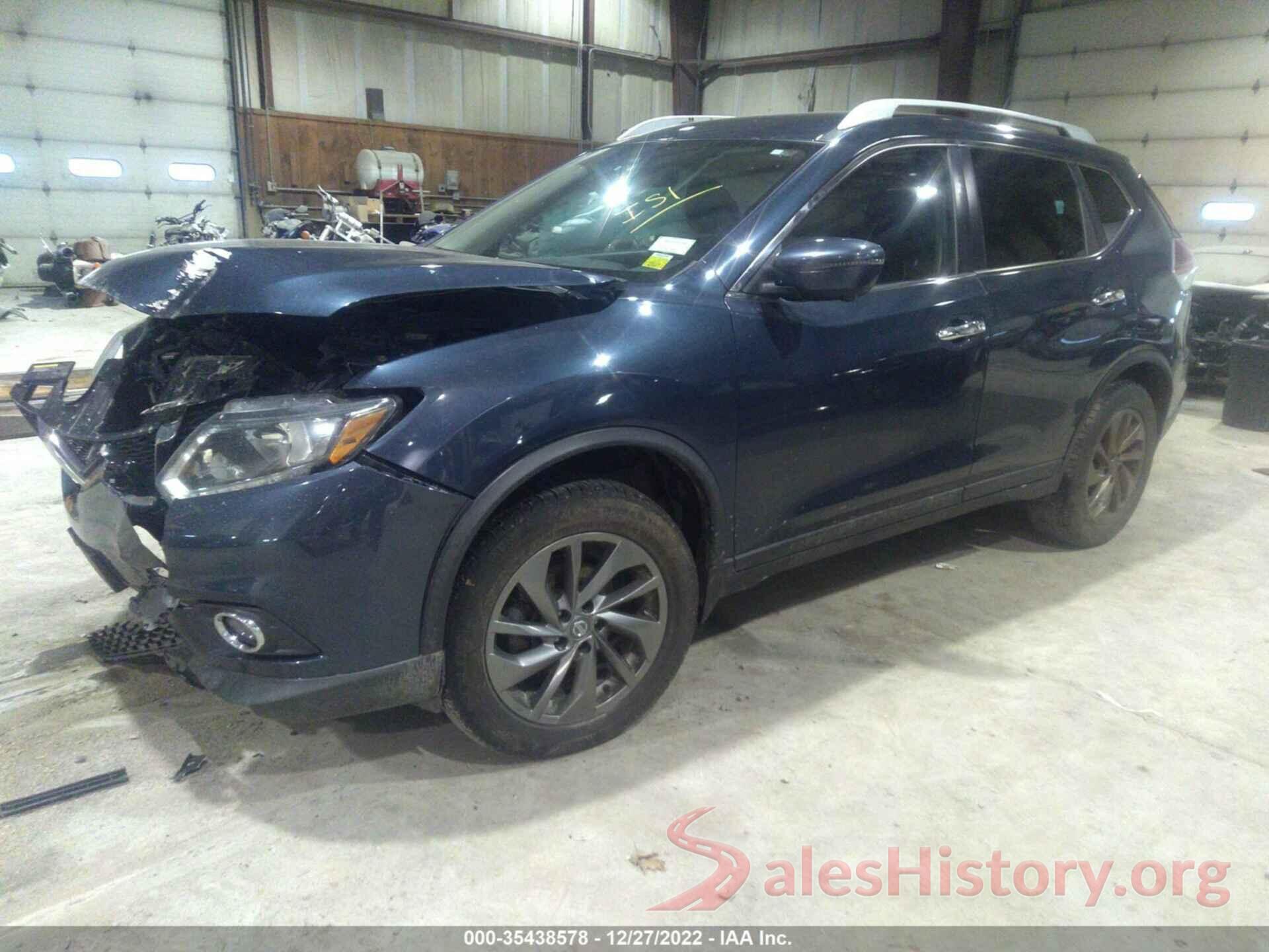 KNMAT2MV0GP734264 2016 NISSAN ROGUE