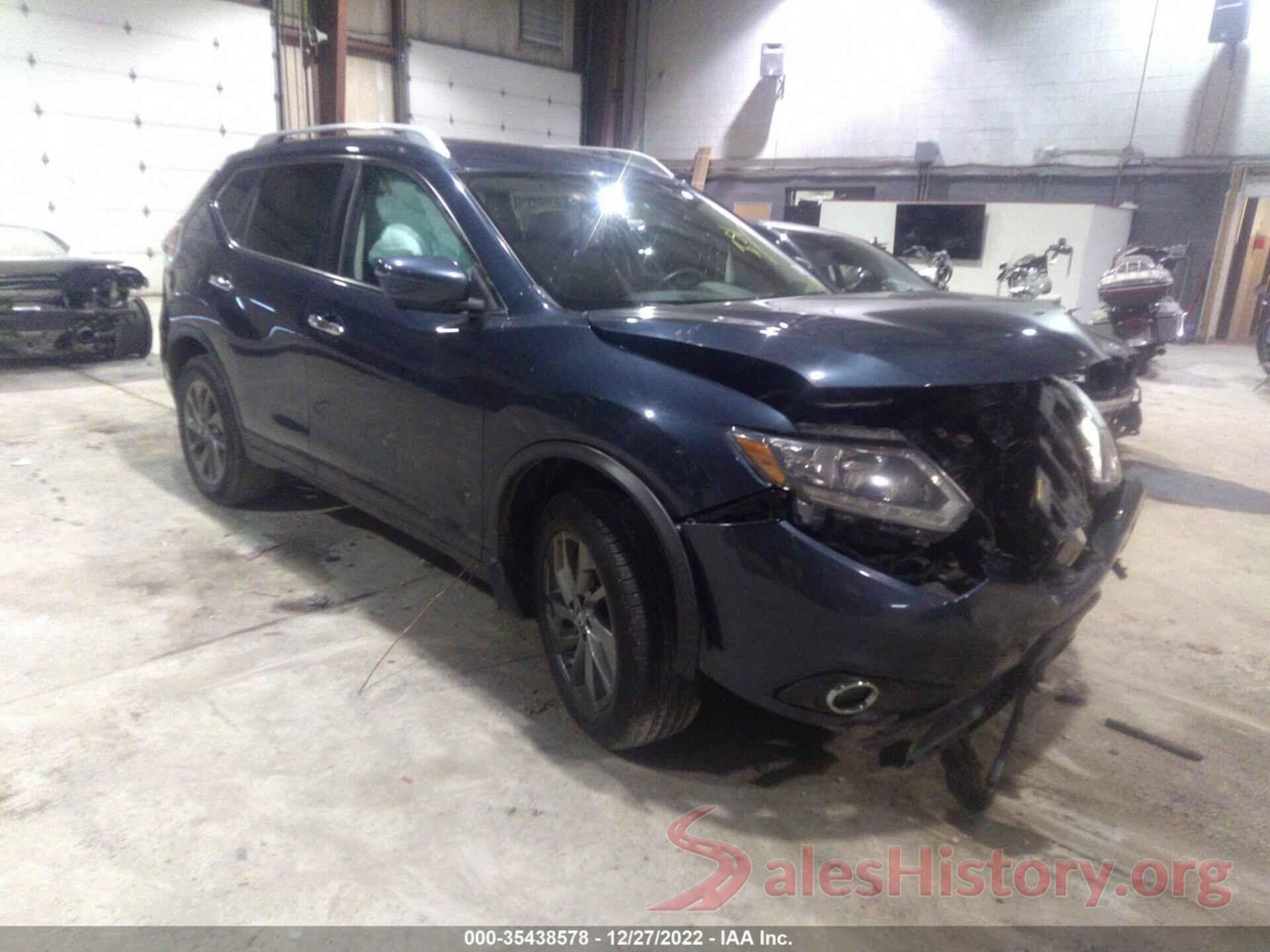 KNMAT2MV0GP734264 2016 NISSAN ROGUE