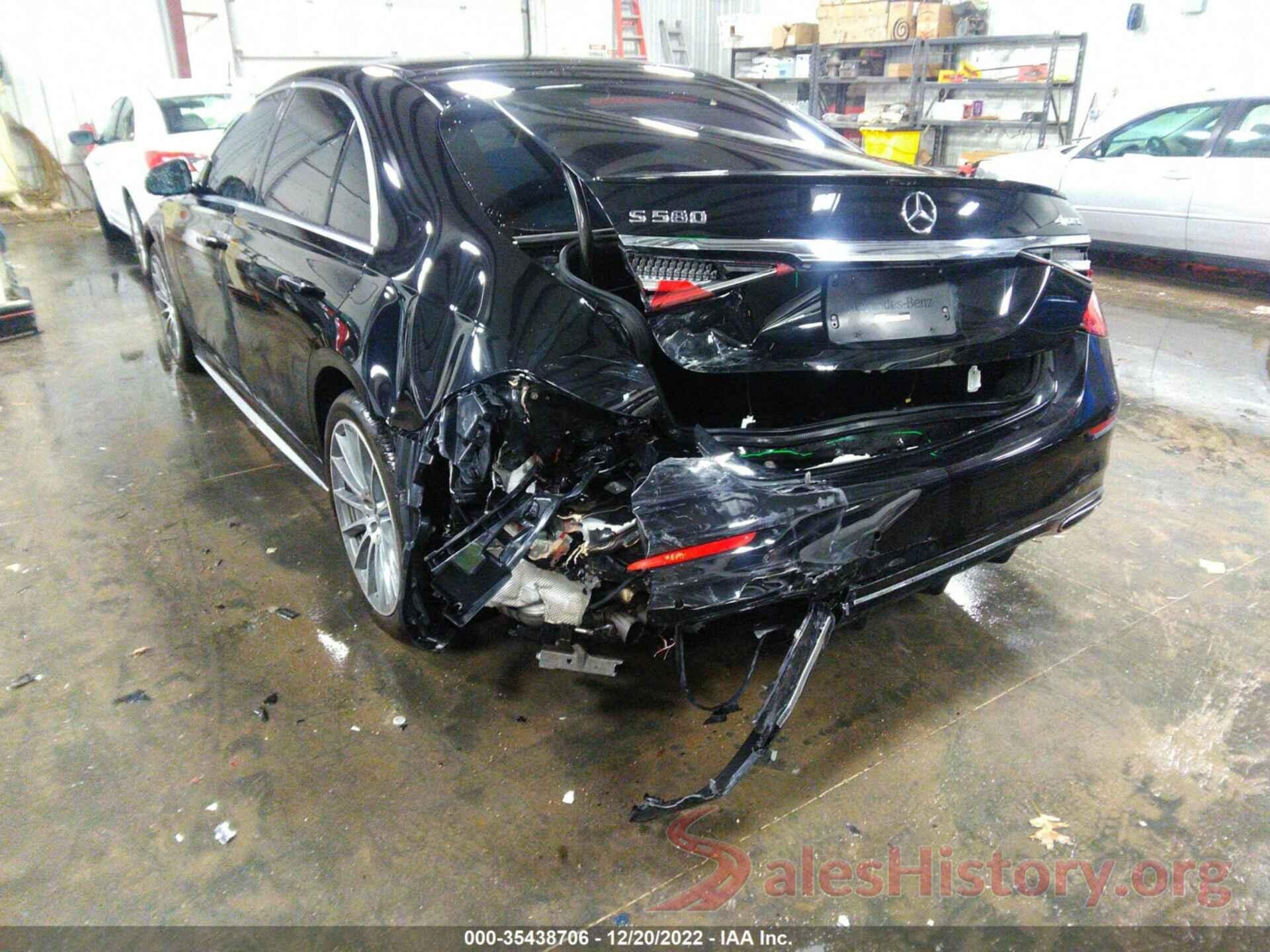 W1K6G7GB1MA043029 2021 MERCEDES-BENZ S-CLASS