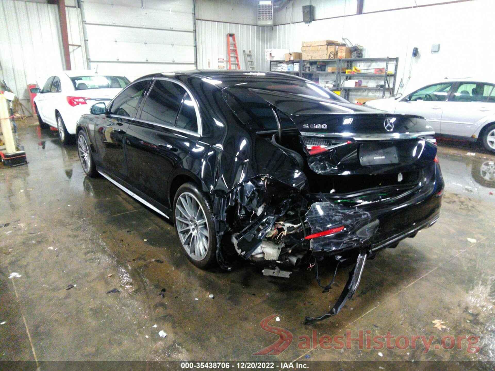 W1K6G7GB1MA043029 2021 MERCEDES-BENZ S-CLASS