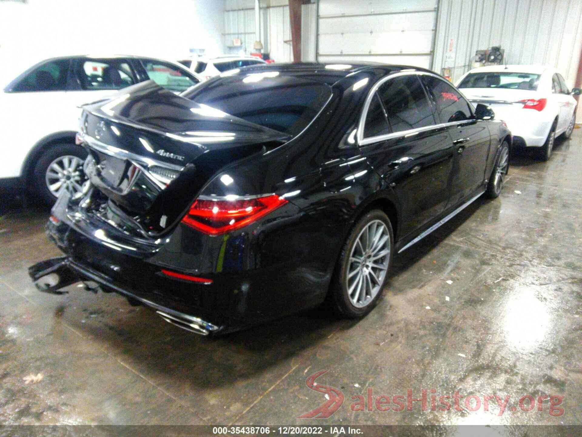 W1K6G7GB1MA043029 2021 MERCEDES-BENZ S-CLASS