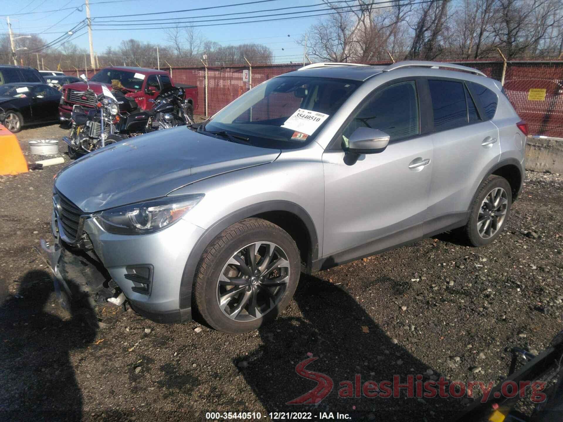 JM3KE4DY7G0895439 2016 MAZDA CX-5