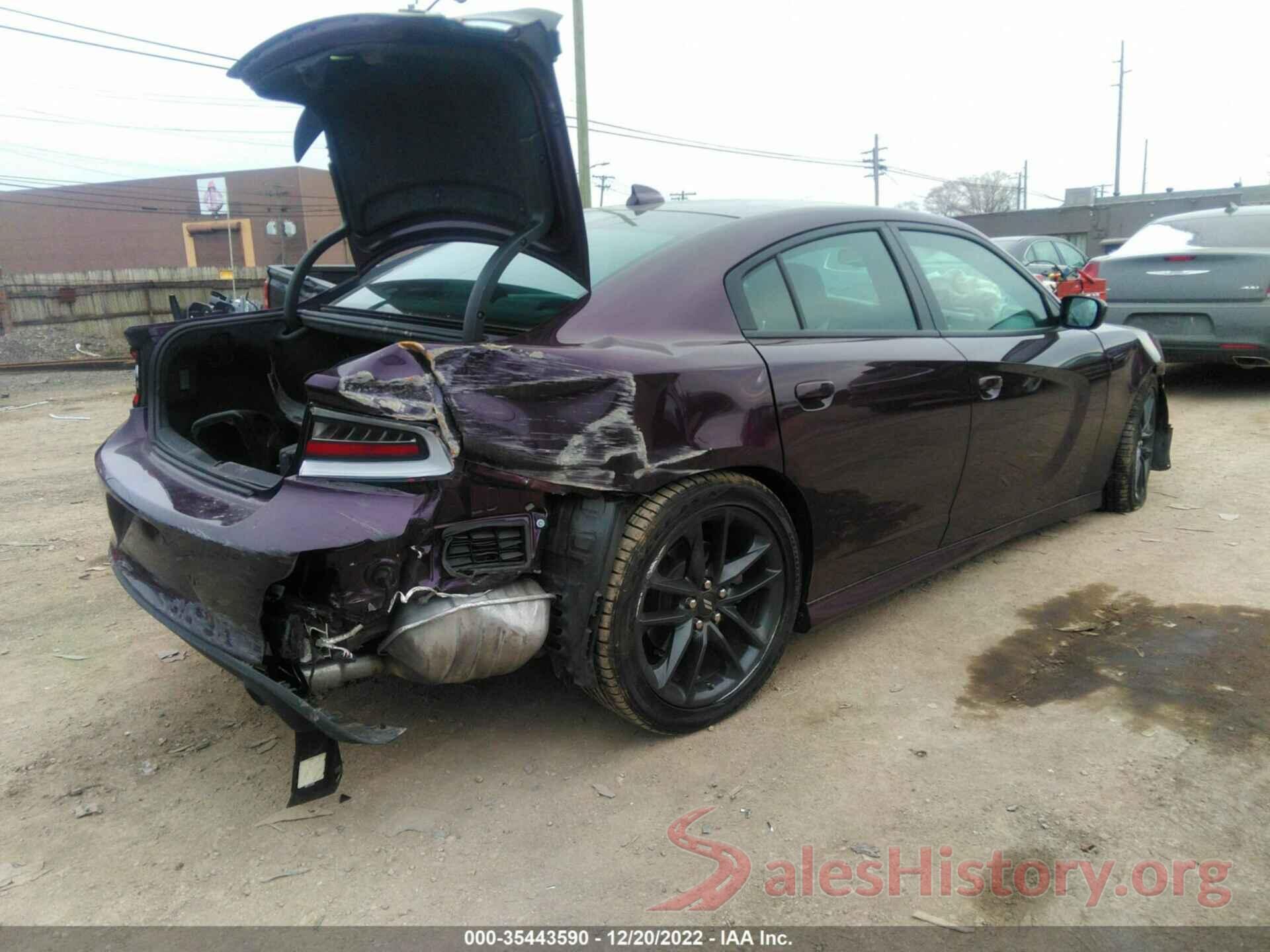 2C3CDXMG2NH147901 2022 DODGE CHARGER