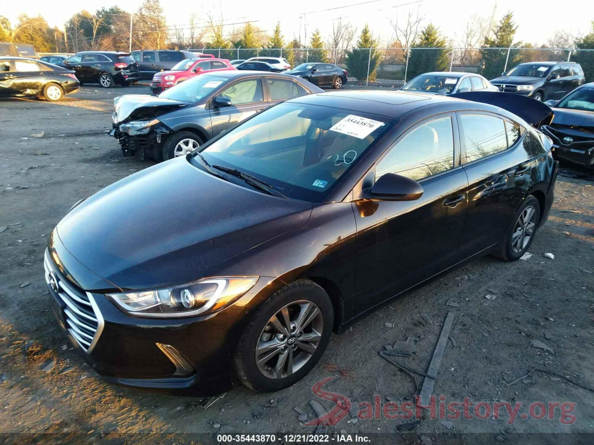 5NPD84LF7JH262751 2018 HYUNDAI ELANTRA