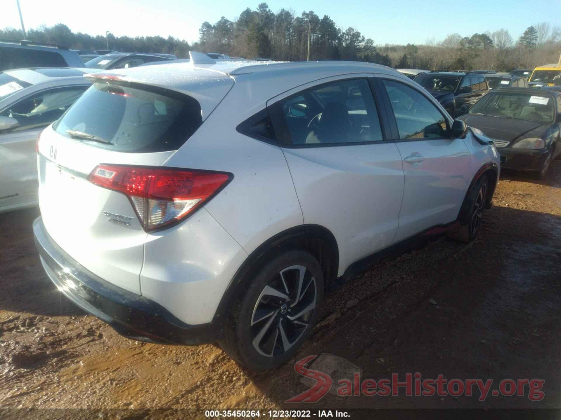 3CZRU6H15KM702630 2019 HONDA HR-V