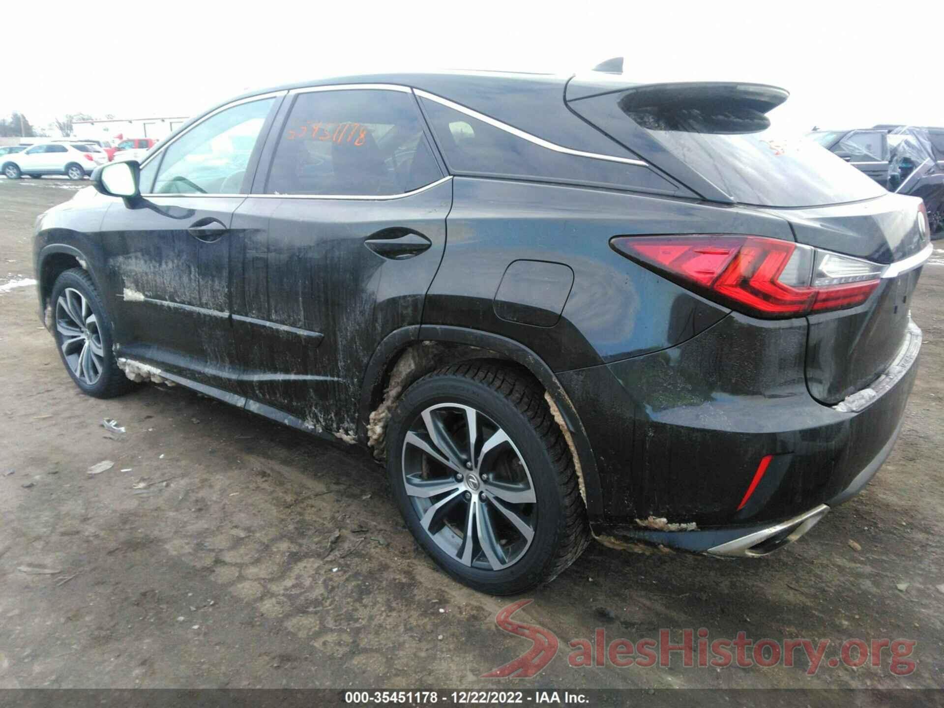 2T2BZMCA1HC086541 2017 LEXUS RX