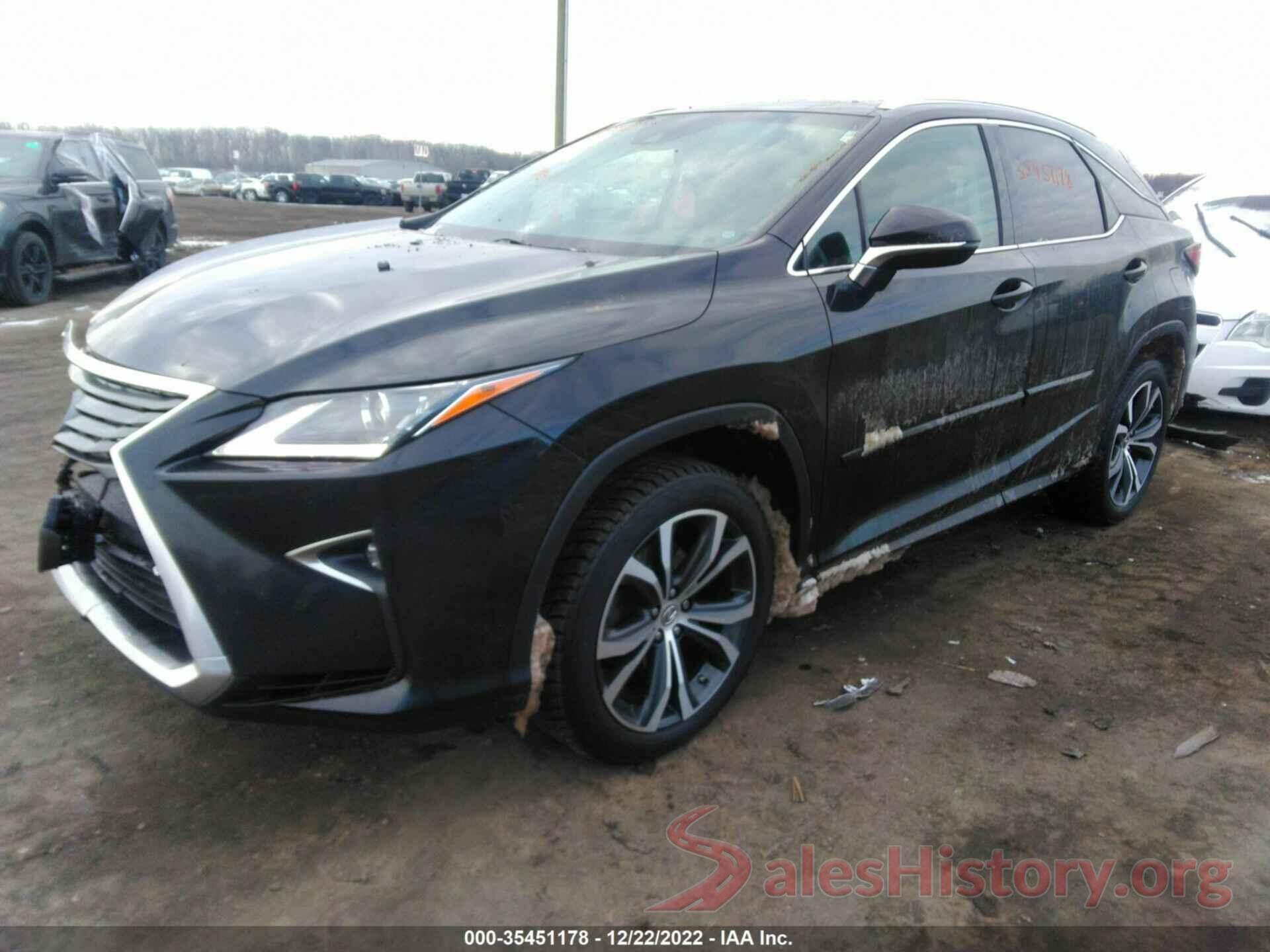 2T2BZMCA1HC086541 2017 LEXUS RX