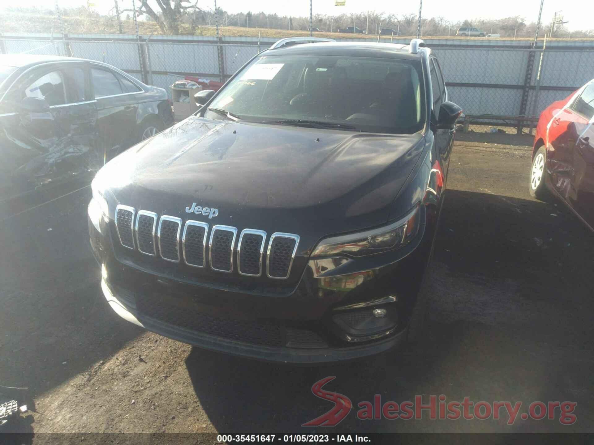 1C4PJLLB9KD365847 2019 JEEP CHEROKEE