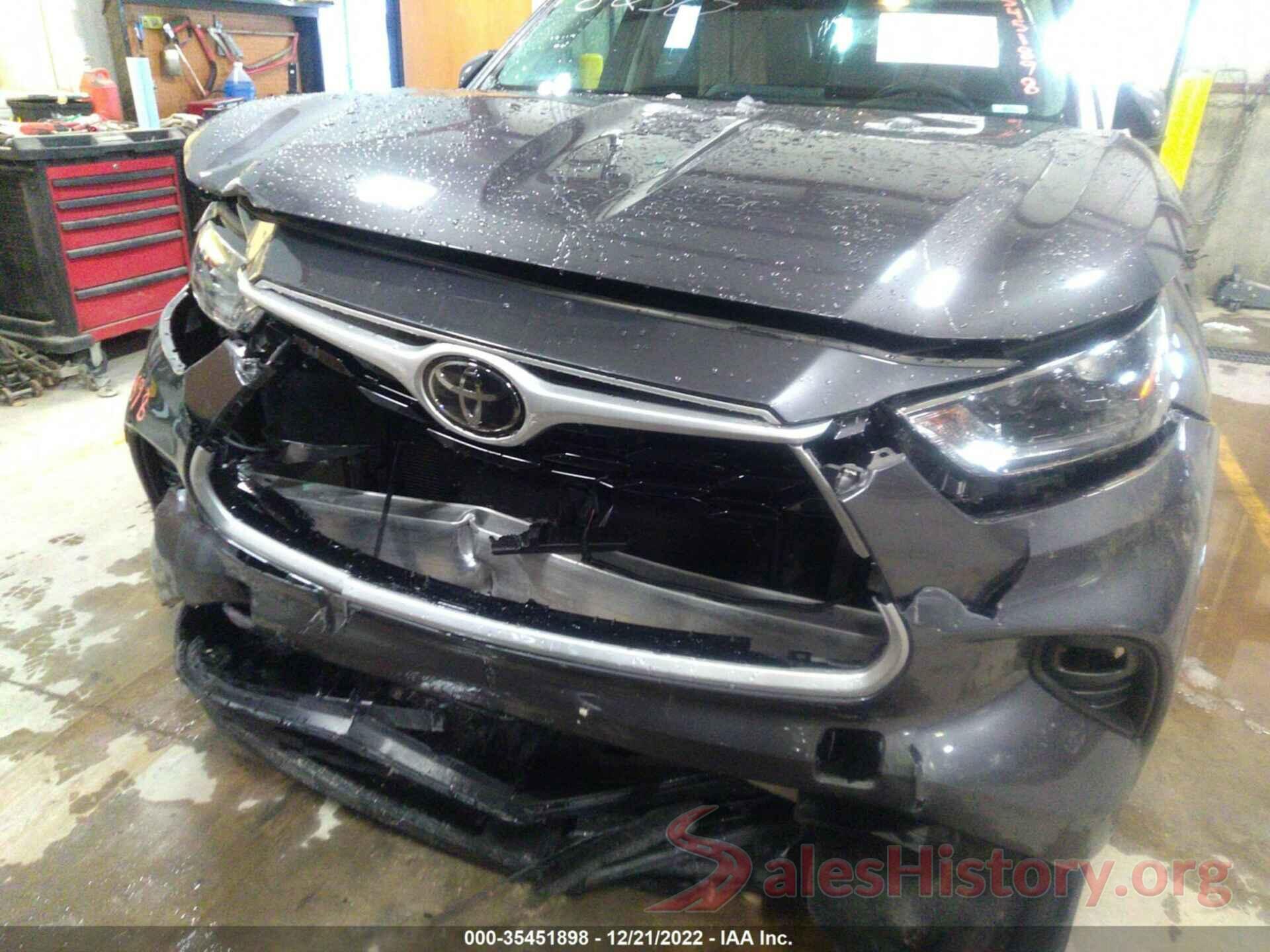 5TDHZRBH5MS082567 2021 TOYOTA HIGHLANDER