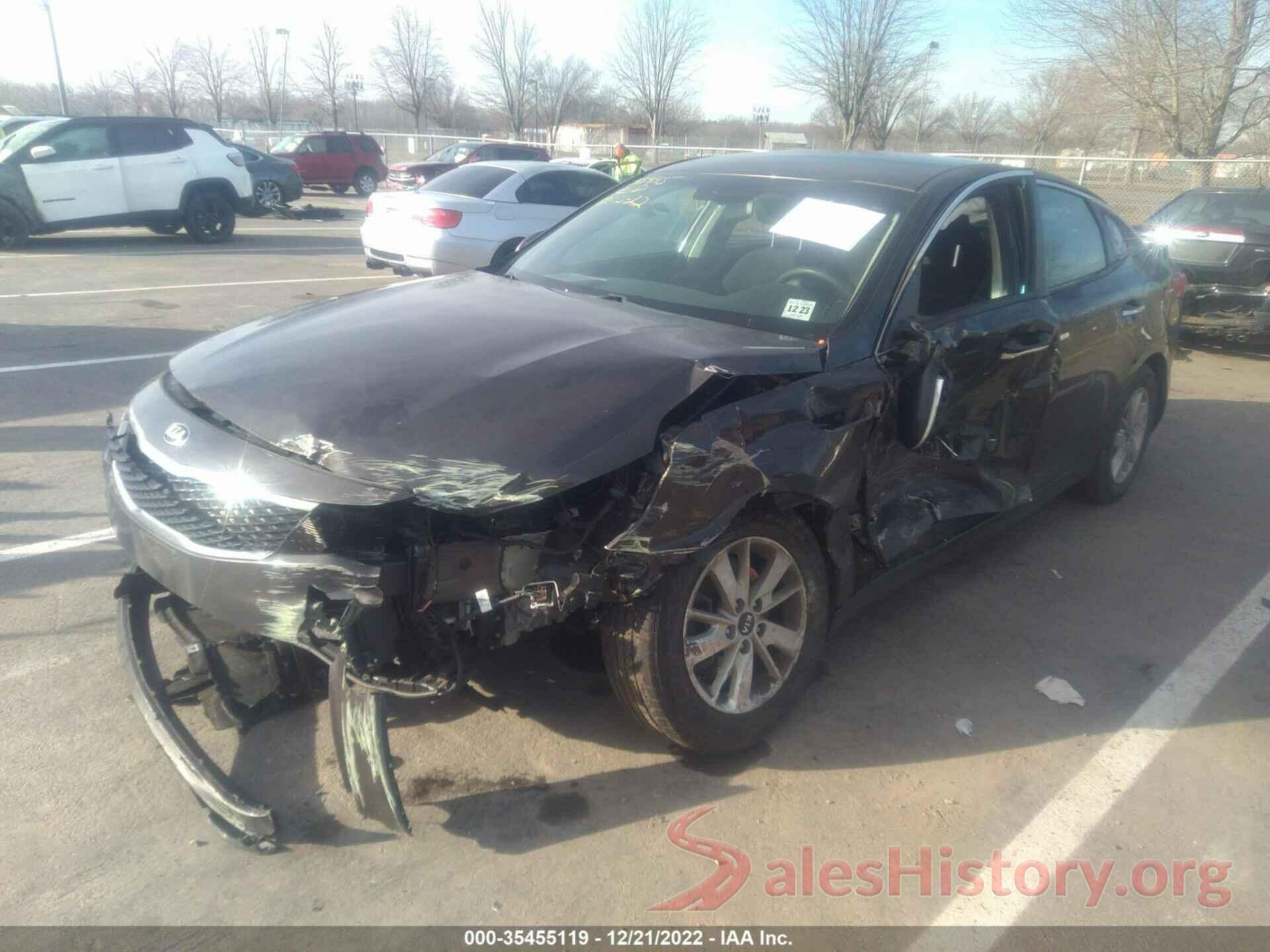 KNAGT4L37J5235435 2018 KIA OPTIMA