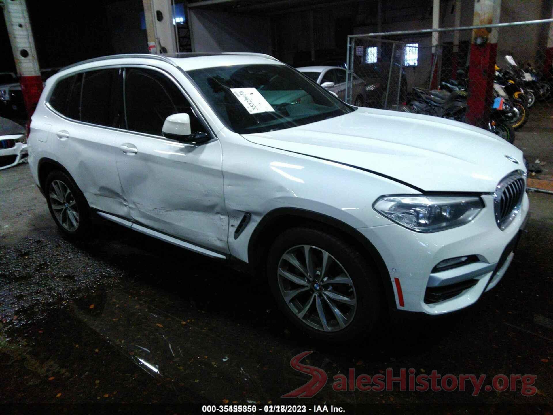 5UXTR9C54KLP82964 2019 BMW X3