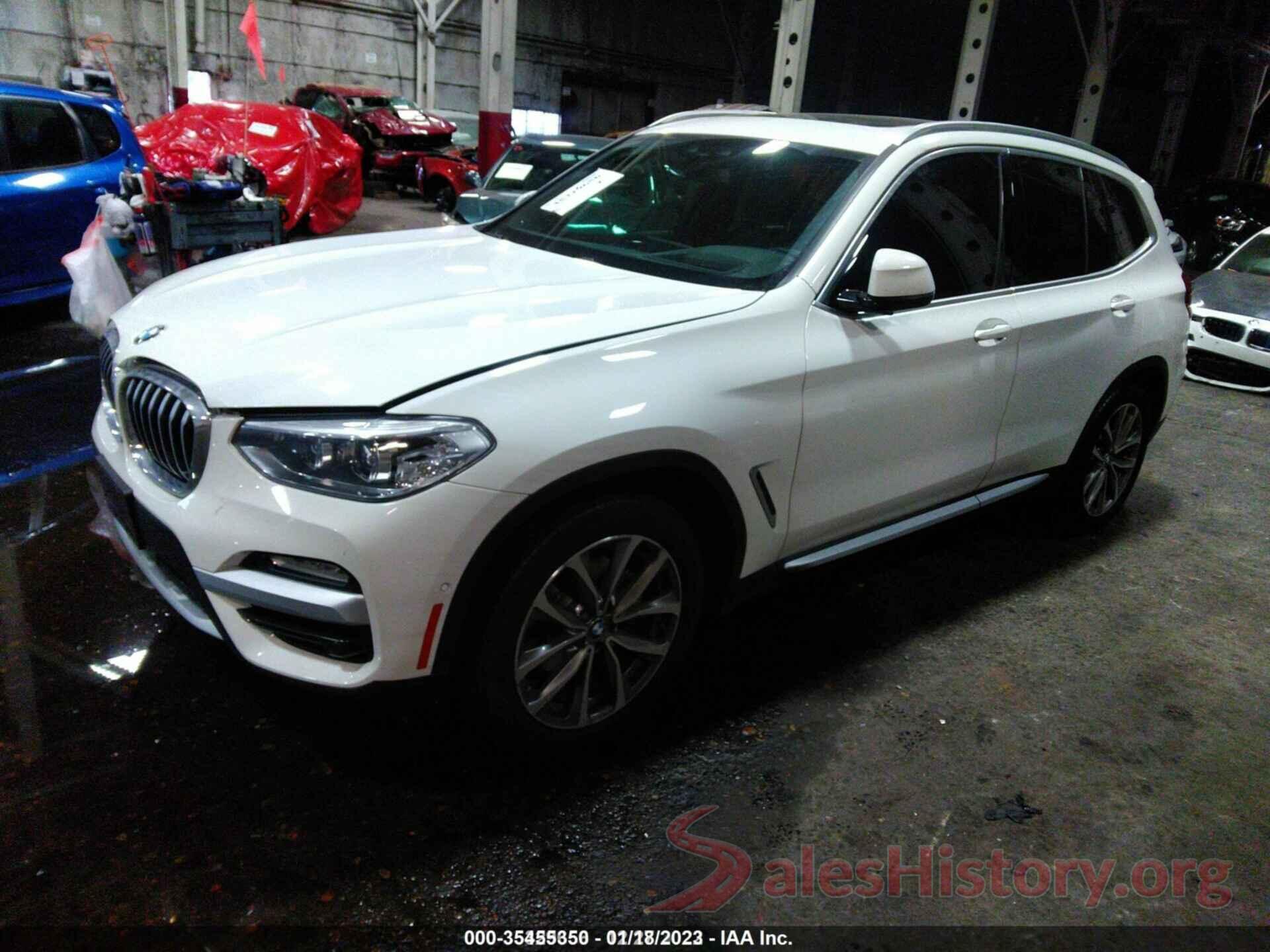 5UXTR9C54KLP82964 2019 BMW X3