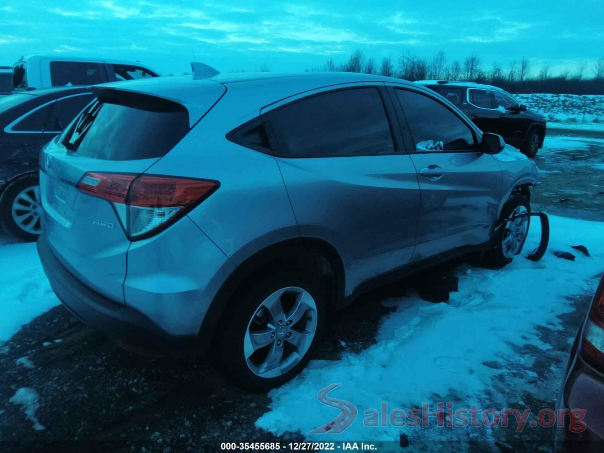 3CZRU6H3XMM714759 2021 HONDA HR-V