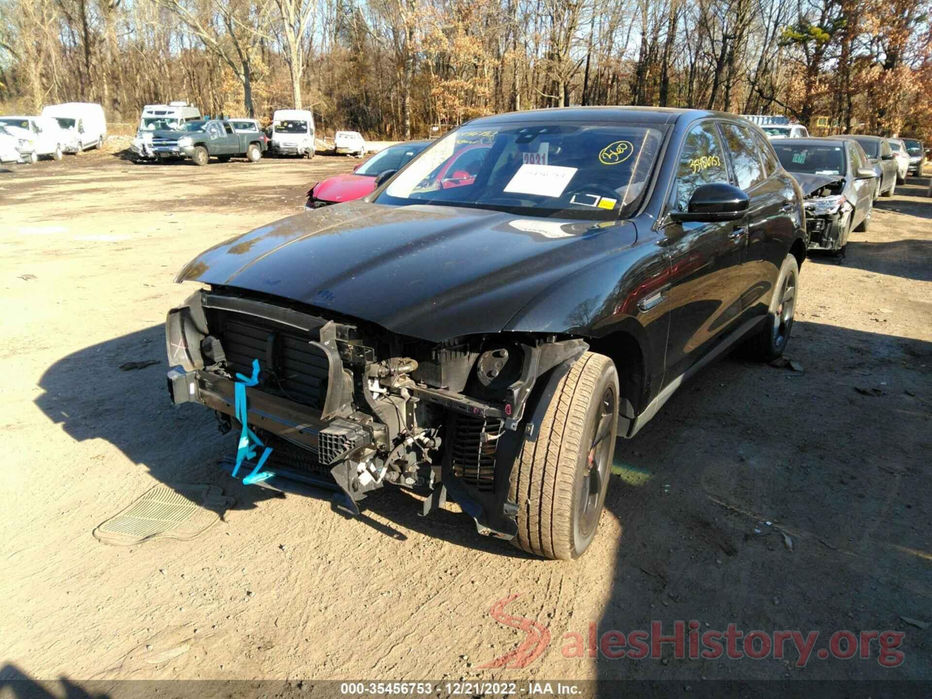 SADCJ2FX5LA629556 2020 JAGUAR F-PACE