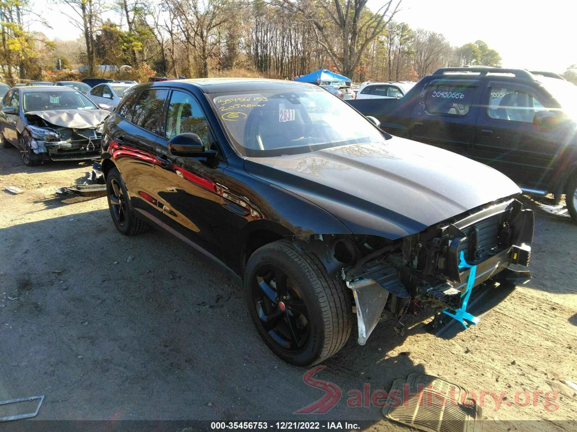 SADCJ2FX5LA629556 2020 JAGUAR F-PACE