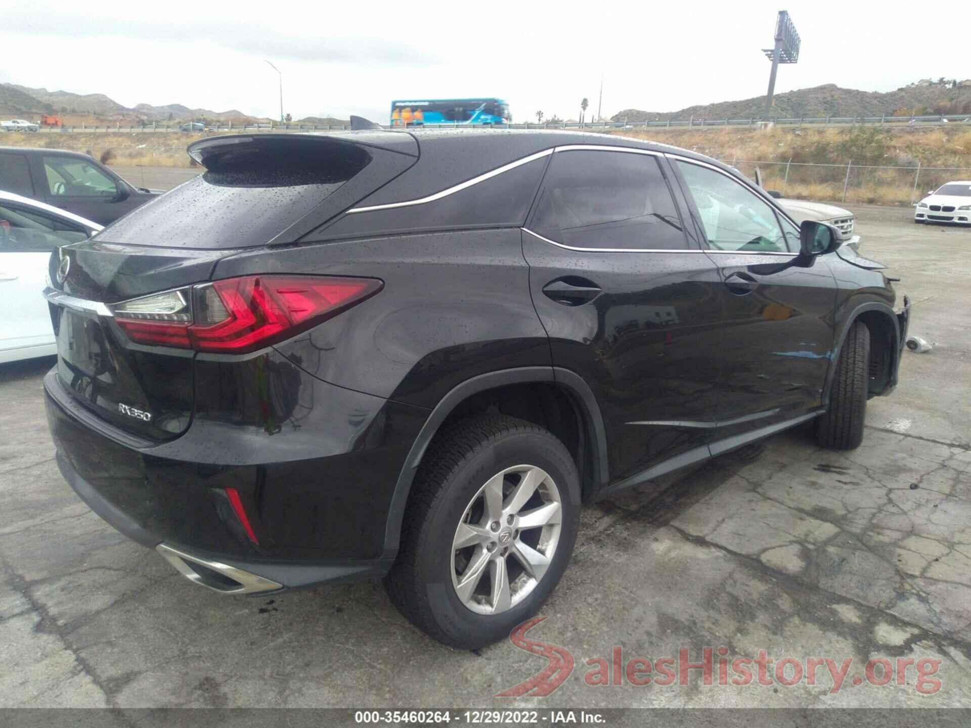 2T2ZZMCAXHC063354 2017 LEXUS RX