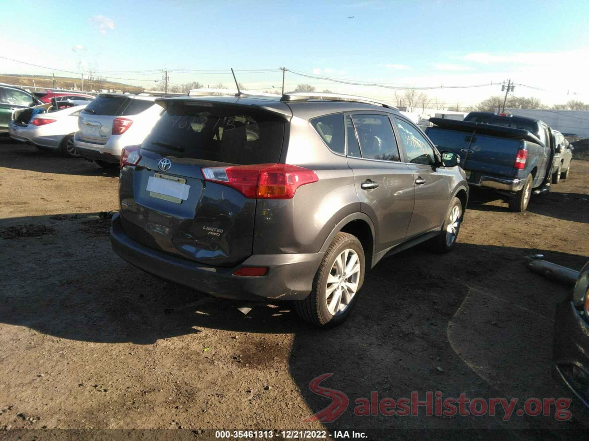 2T3DFREV5DW033604 2013 TOYOTA RAV4