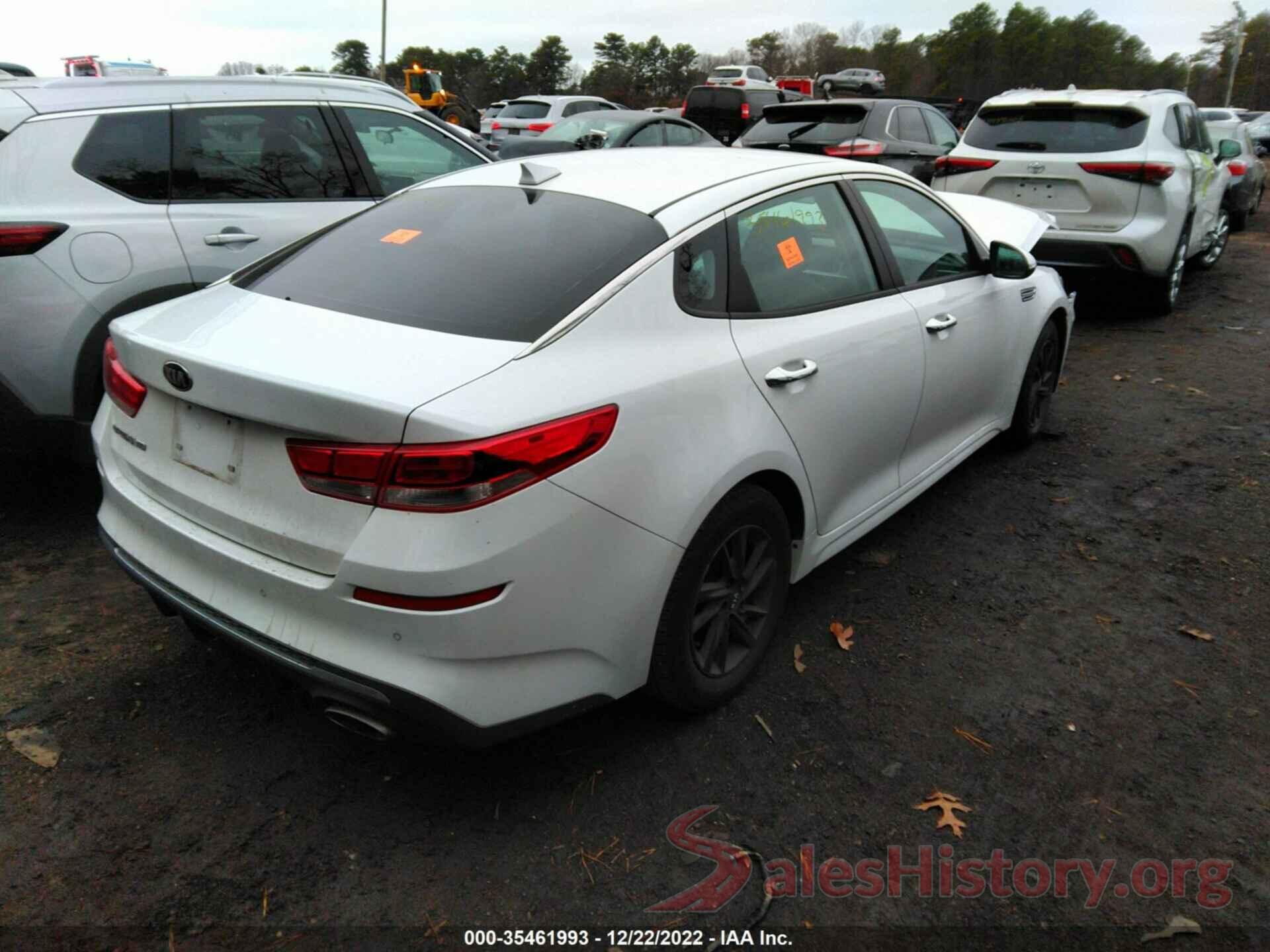 5XXGT4L37KG326124 2019 KIA OPTIMA