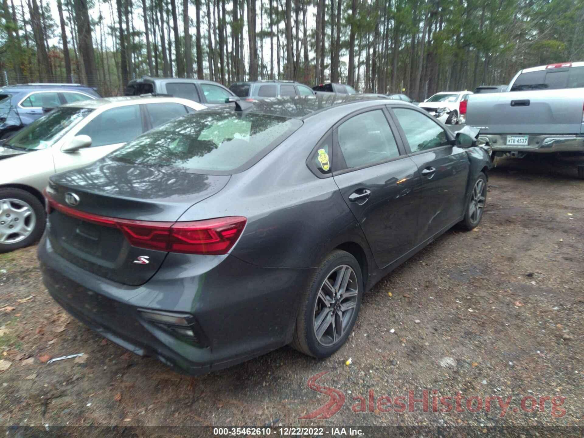 3KPF34AD5KE097202 2019 KIA FORTE