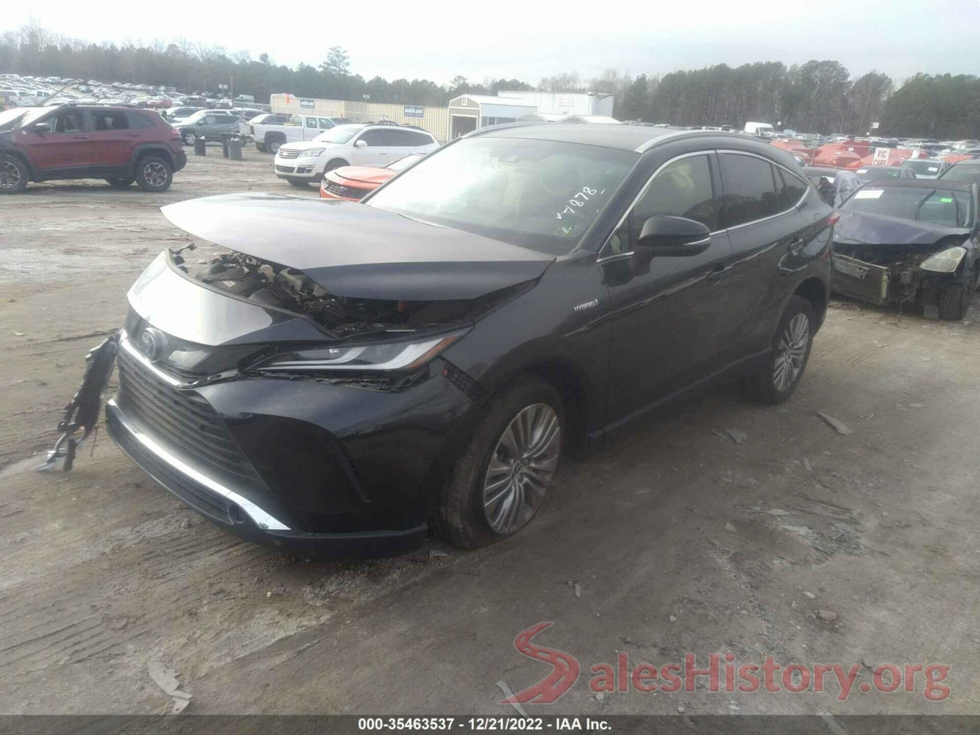 JTEAAAAH4MJ051878 2021 TOYOTA VENZA