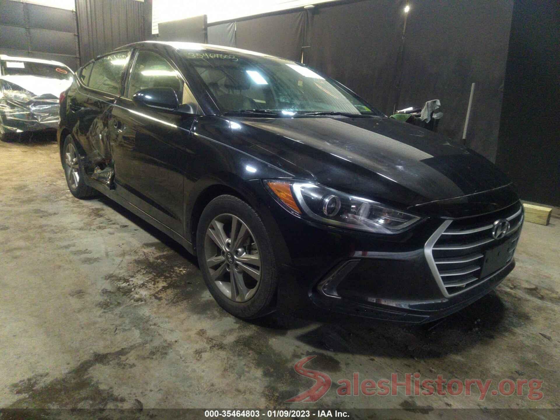 5NPD84LF2HH138123 2017 HYUNDAI ELANTRA