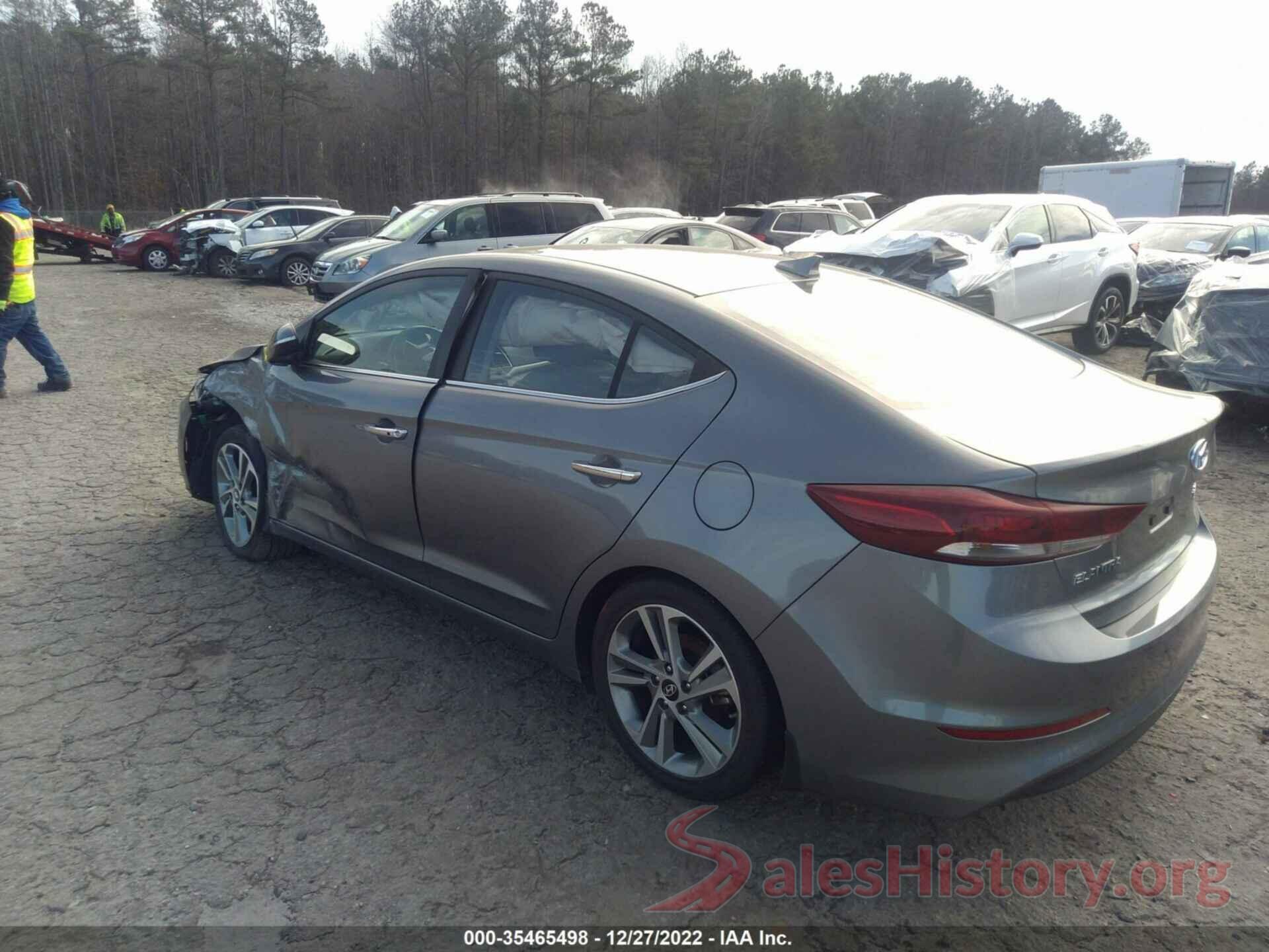 KMHD84LF3HU291322 2017 HYUNDAI ELANTRA