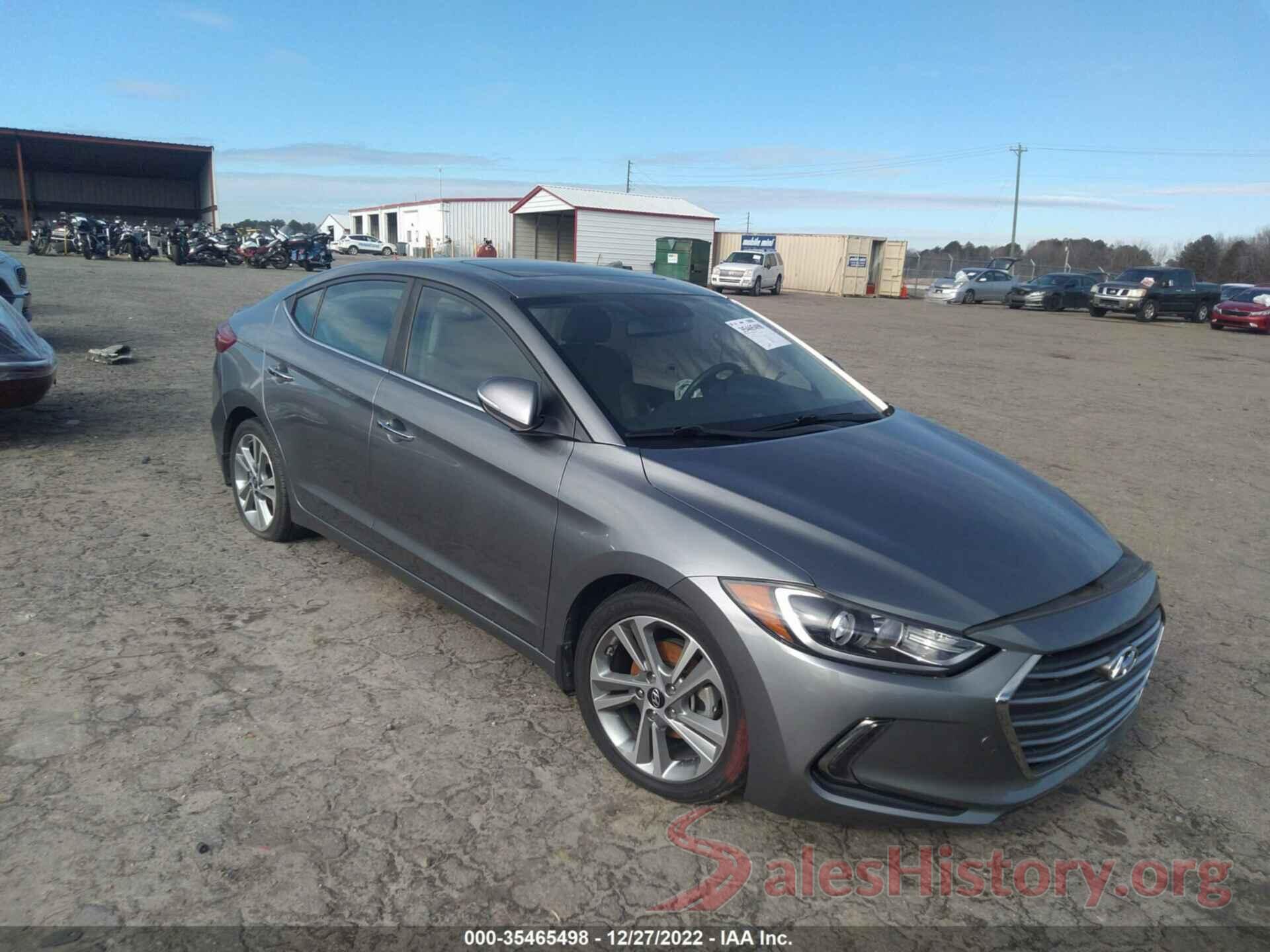 KMHD84LF3HU291322 2017 HYUNDAI ELANTRA