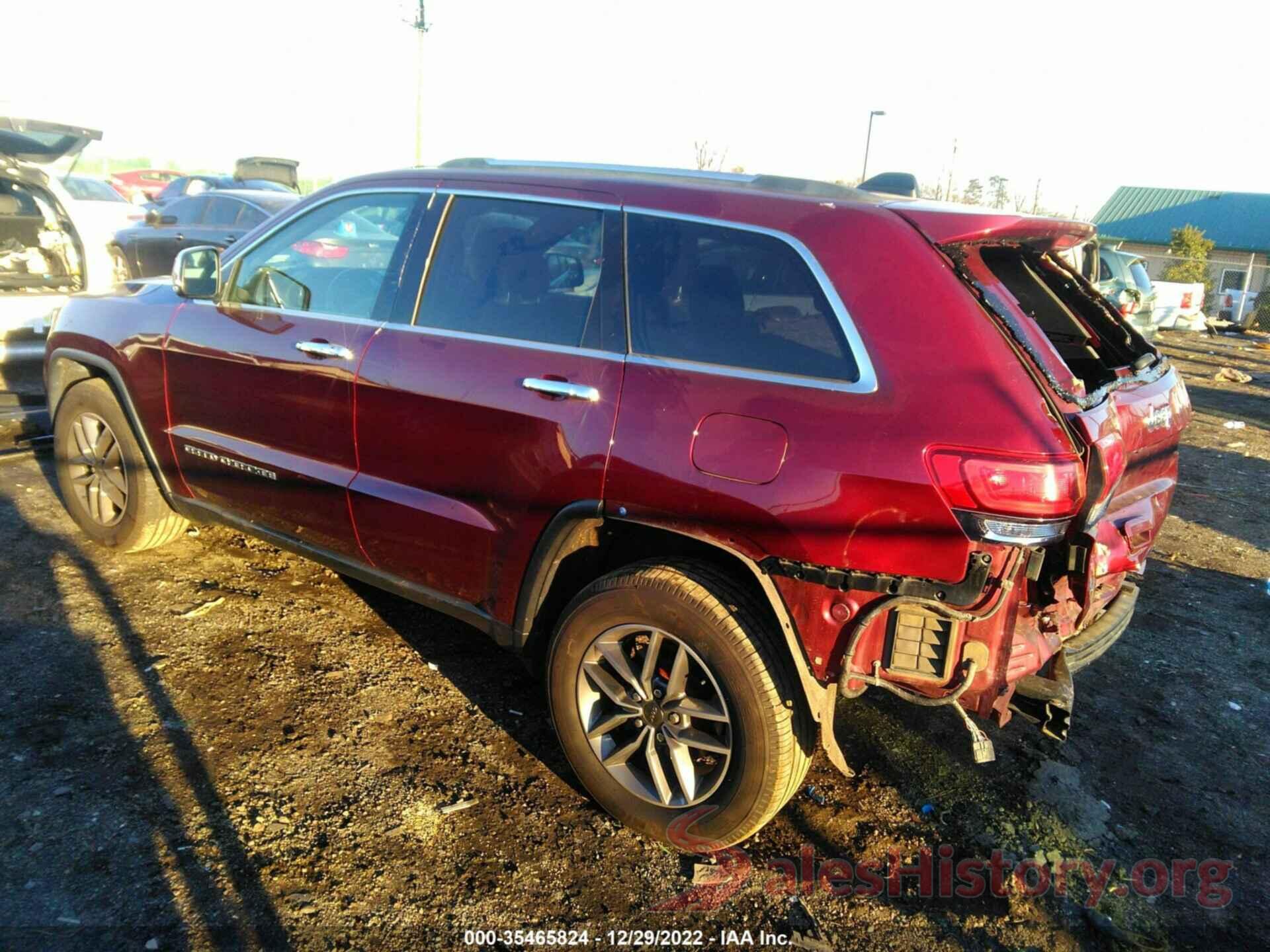 1C4RJFBG8LC355938 2020 JEEP GRAND CHEROKEE