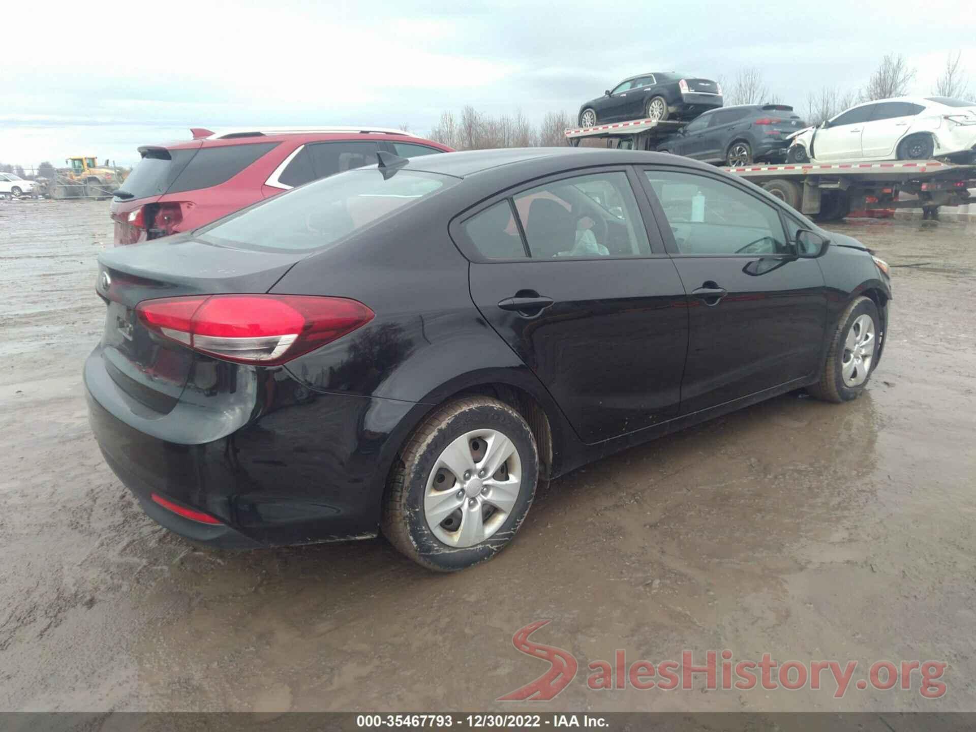 3KPFK4A71HE090107 2017 KIA FORTE