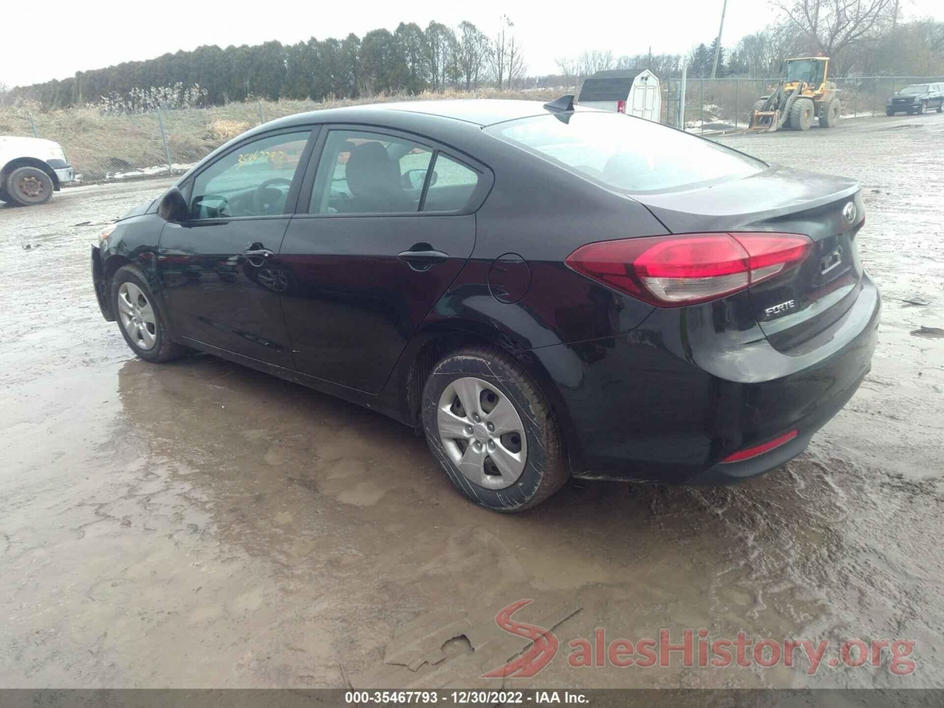 3KPFK4A71HE090107 2017 KIA FORTE