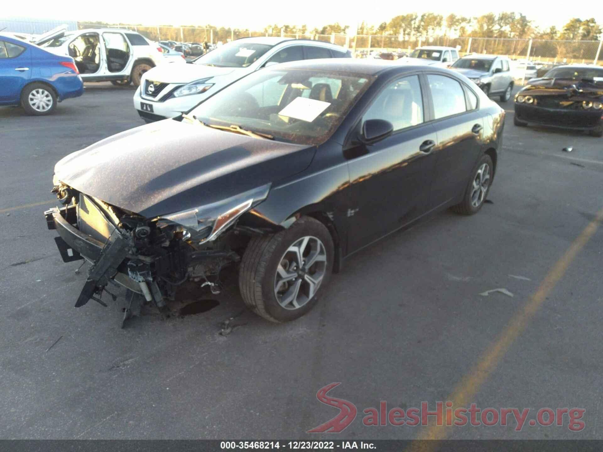 3KPF24ADXKE045311 2019 KIA FORTE