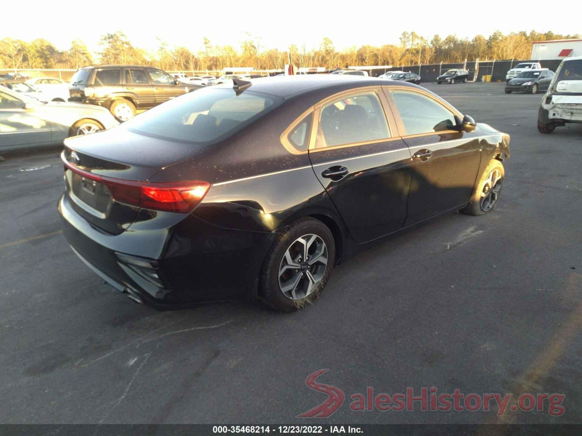 3KPF24ADXKE045311 2019 KIA FORTE