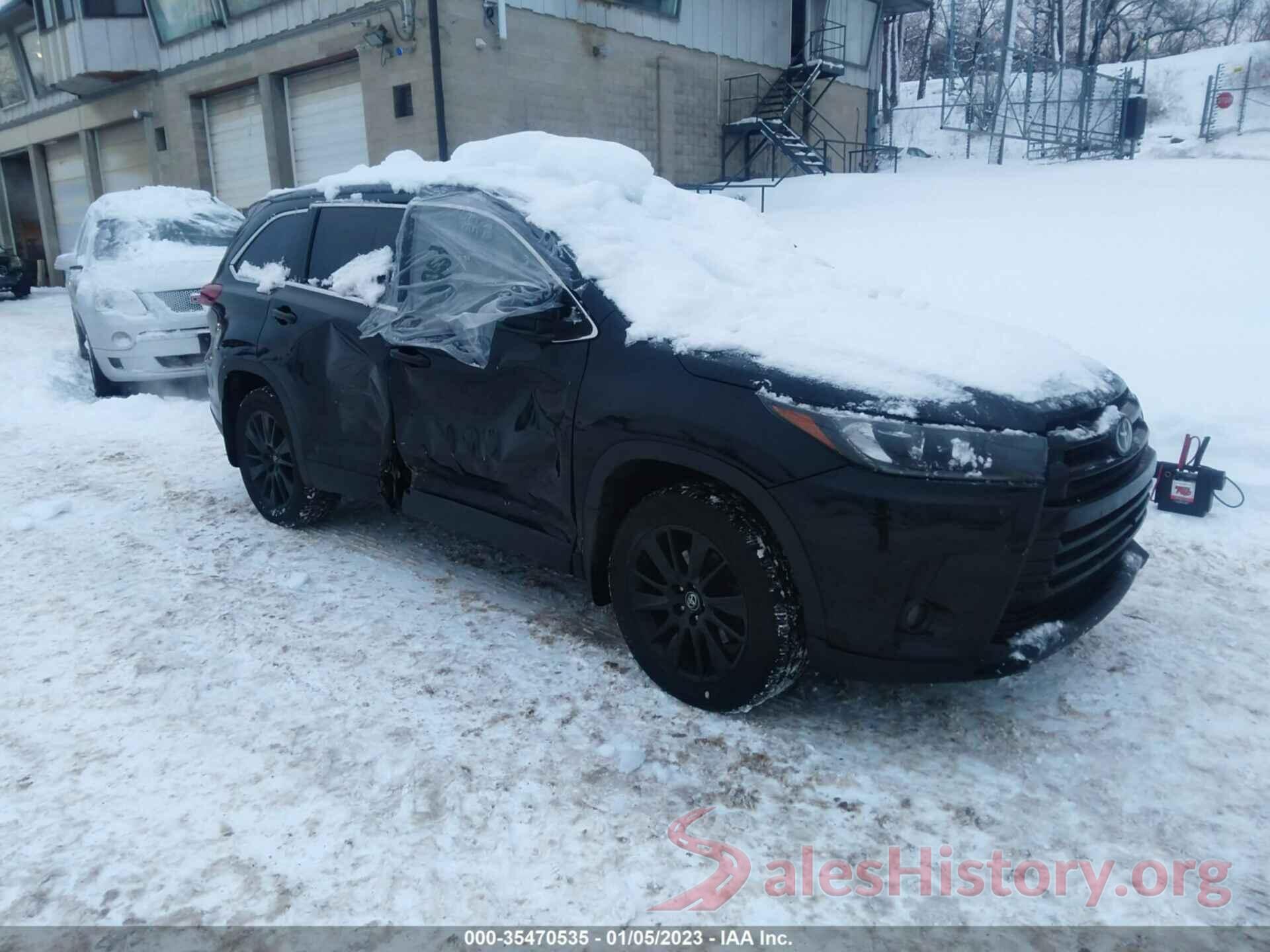 5TDJZRFH9KS604139 2019 TOYOTA HIGHLANDER