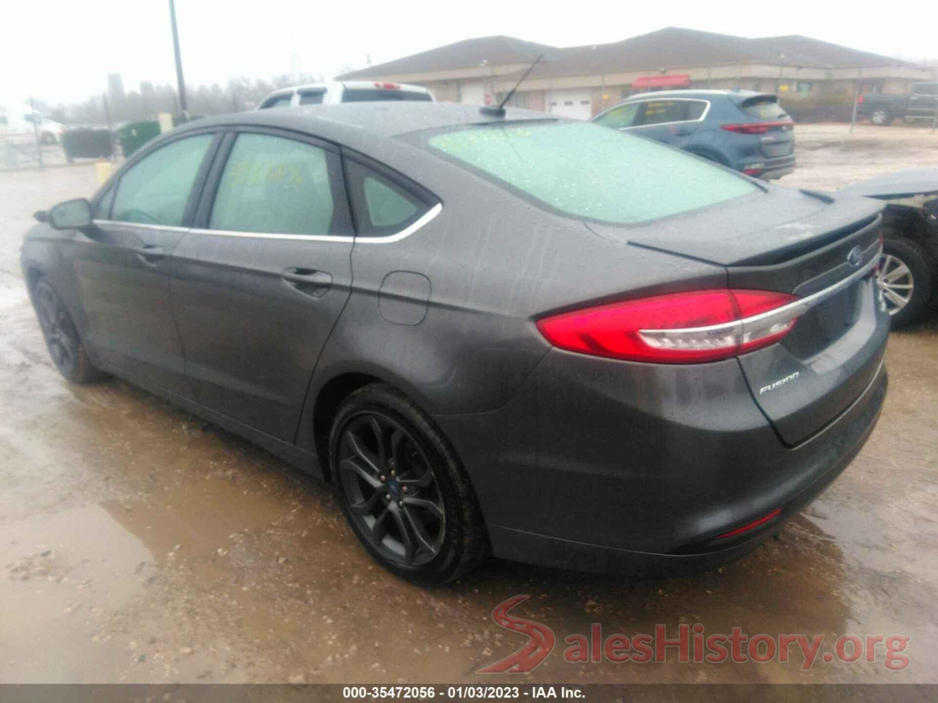 3FA6P0HD3JR229907 2018 FORD FUSION