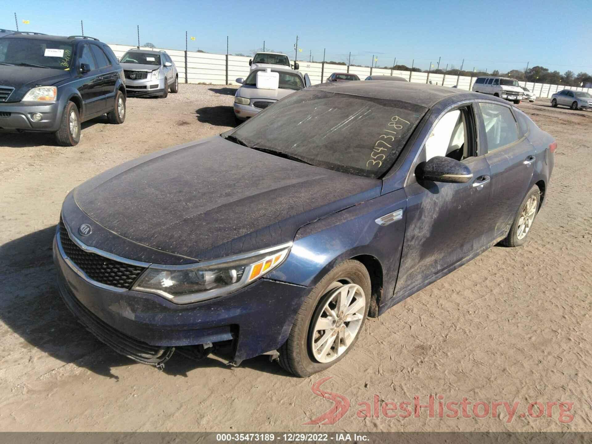 5XXGT4L37JG214292 2018 KIA OPTIMA