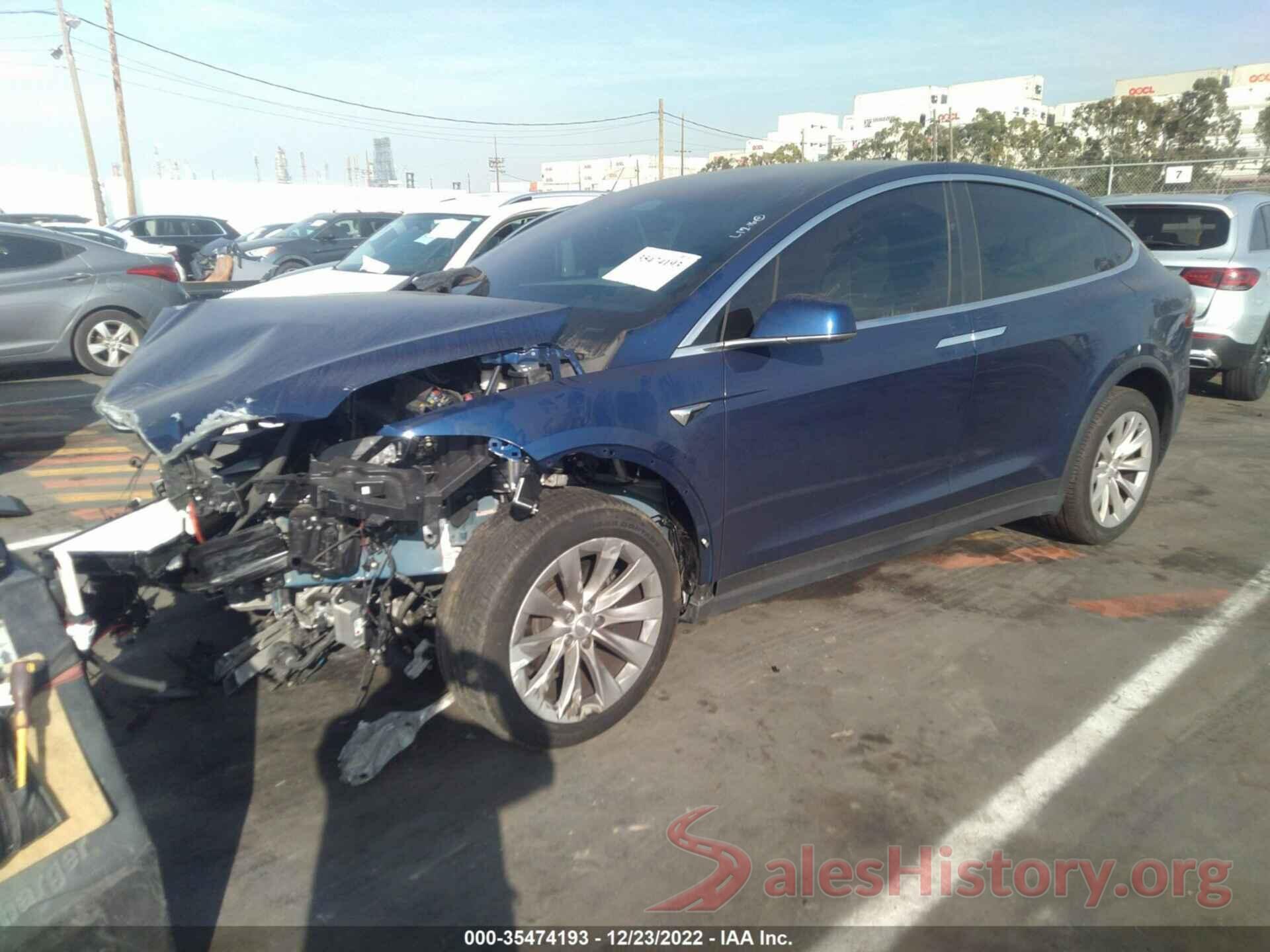 5YJXCAE21LF303929 2020 TESLA MODEL X