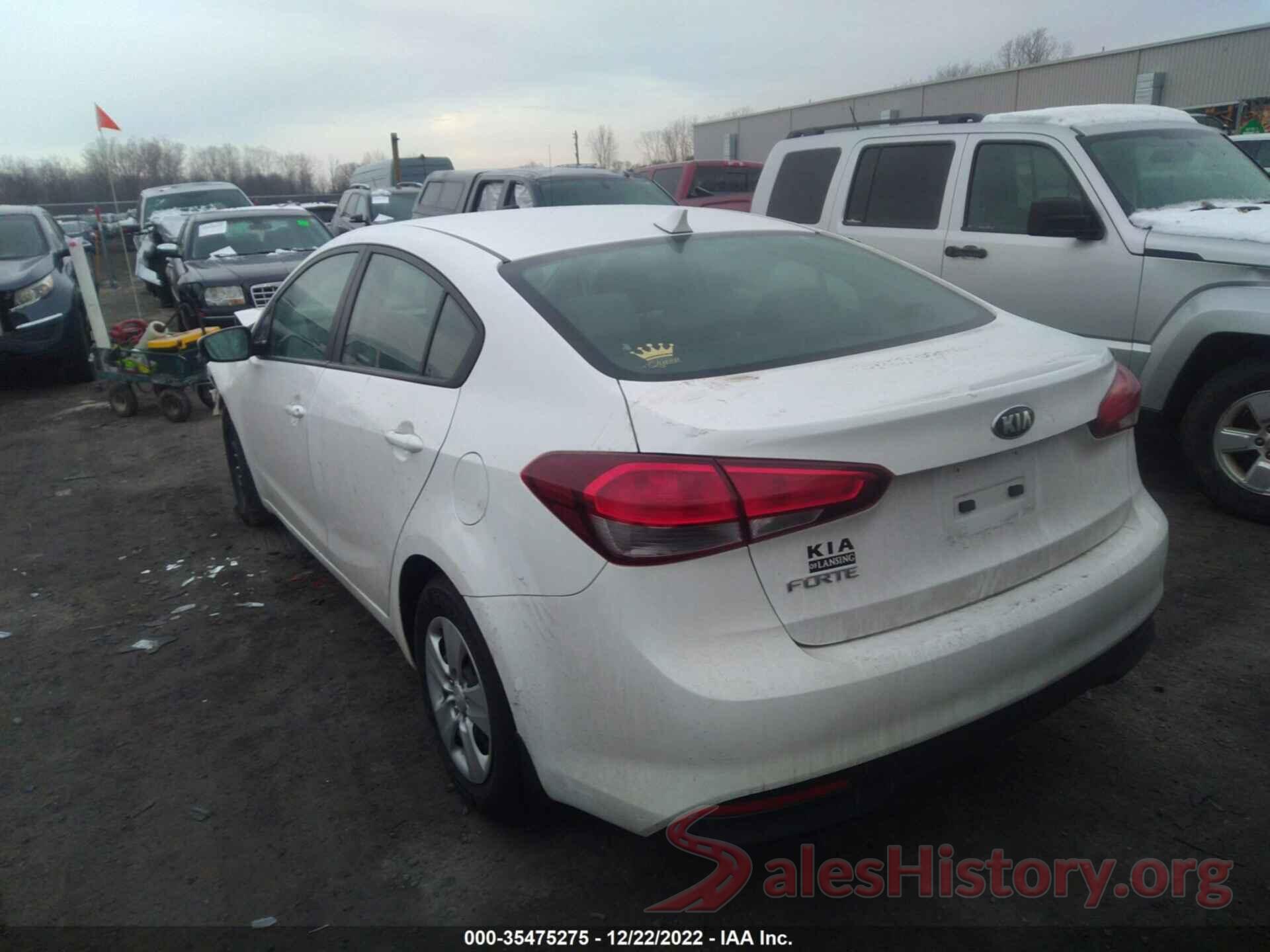 3KPFK4A79JE167019 2018 KIA FORTE