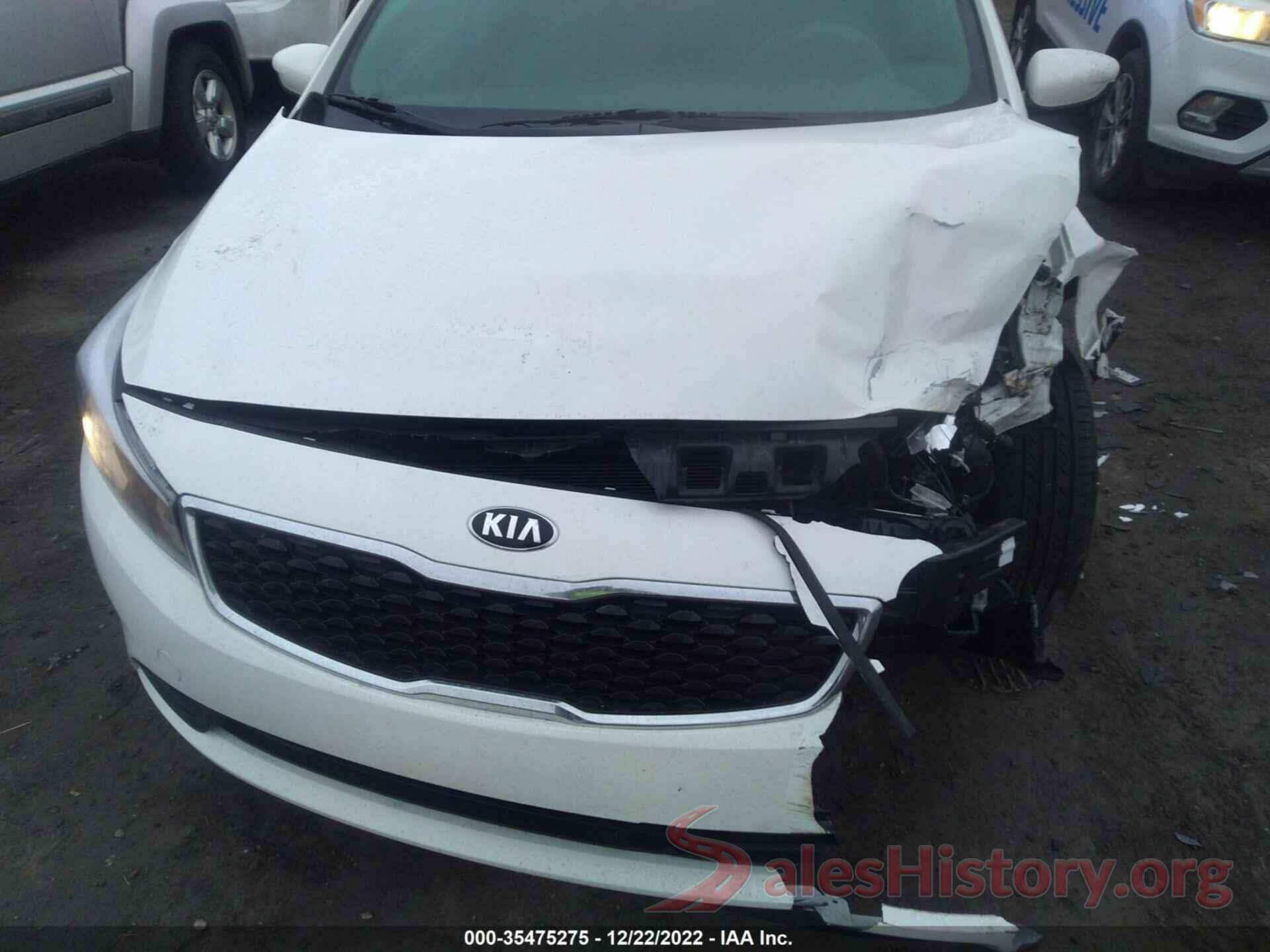 3KPFK4A79JE167019 2018 KIA FORTE